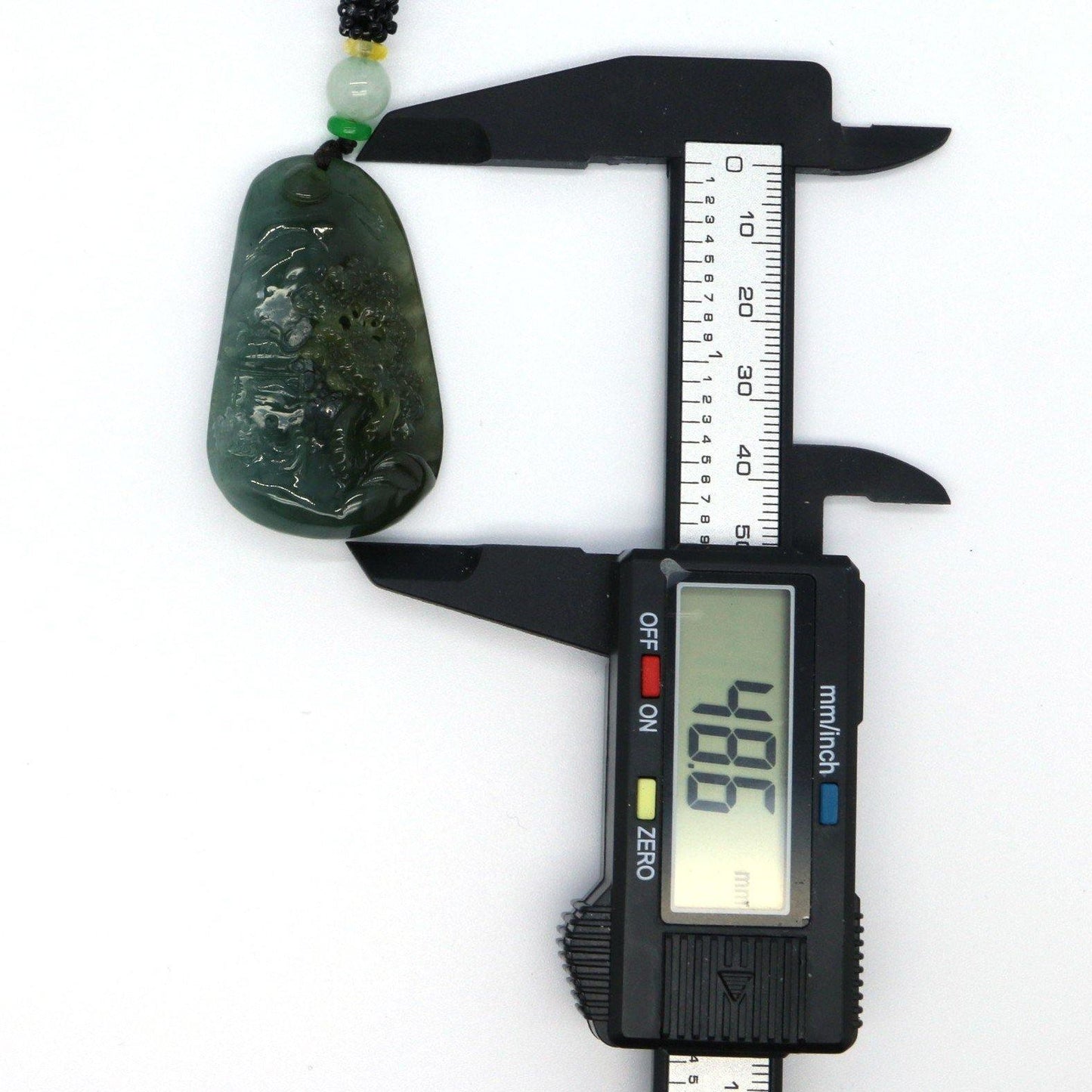 A Grade Jadeite Jade Pendants Landscape Series 天然緬甸玉A貨翡翠山水牌吊墜系列 LS0020 - Jade-collector.com