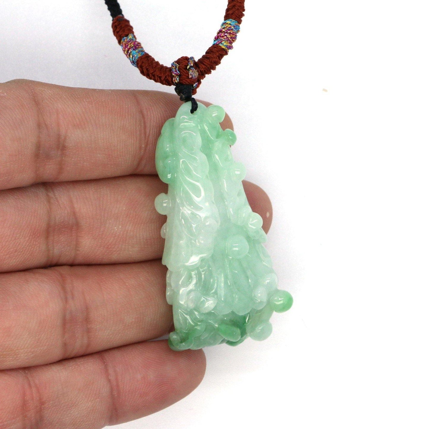 A Grade Jadeite Jade Pendants Vegetable Series 天然緬甸玉A貨翡翠白菜吊墜系列 VG0018 - Jade-collector.com