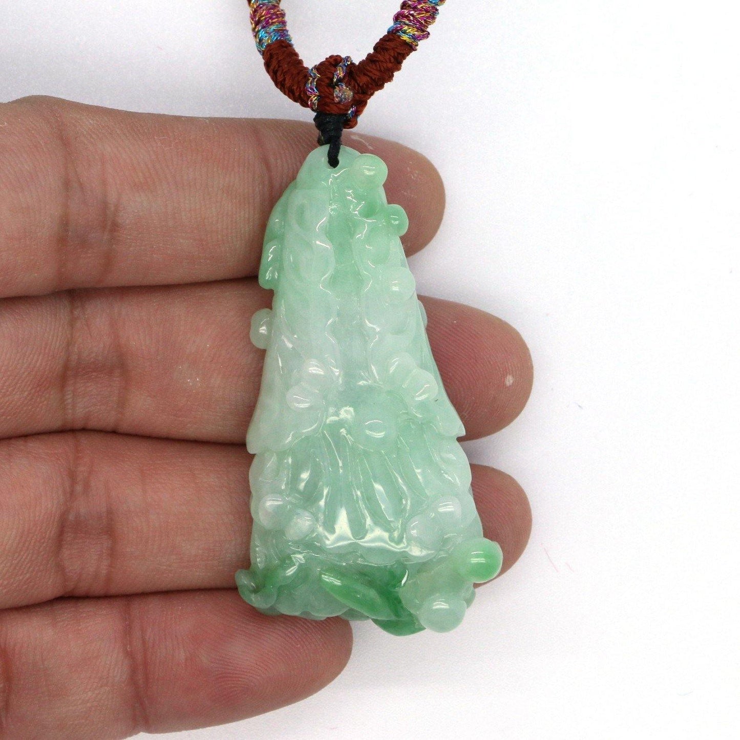 A Grade Jadeite Jade Pendants Vegetable Series 天然緬甸玉A貨翡翠白菜吊墜系列 VG0018 - Jade-collector.com