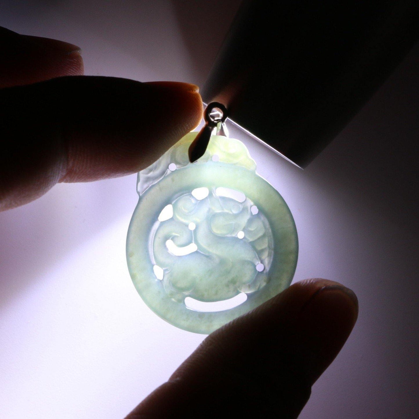 A Grade Jadeite Jade Pendants Dragon Series 天然緬甸玉A貨翡翠龍牌吊墜系列 B08RBX6CX4 - Jade-collector.com