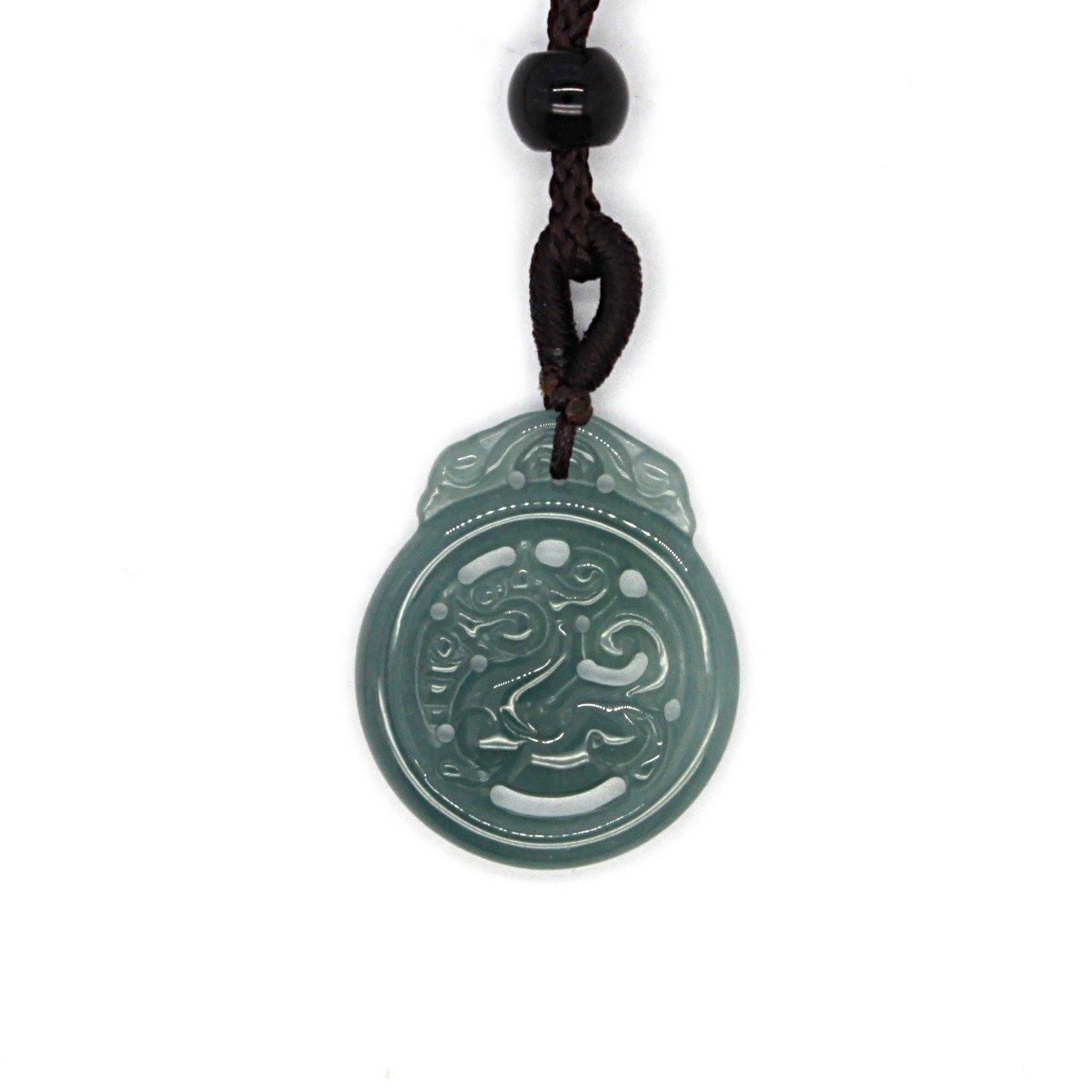 A Grade Jadeite Jade Pendants Dragon Series 天然緬甸玉A貨翡翠龍牌吊墜系列 B08RBX6CX4 - Jade-collector.com