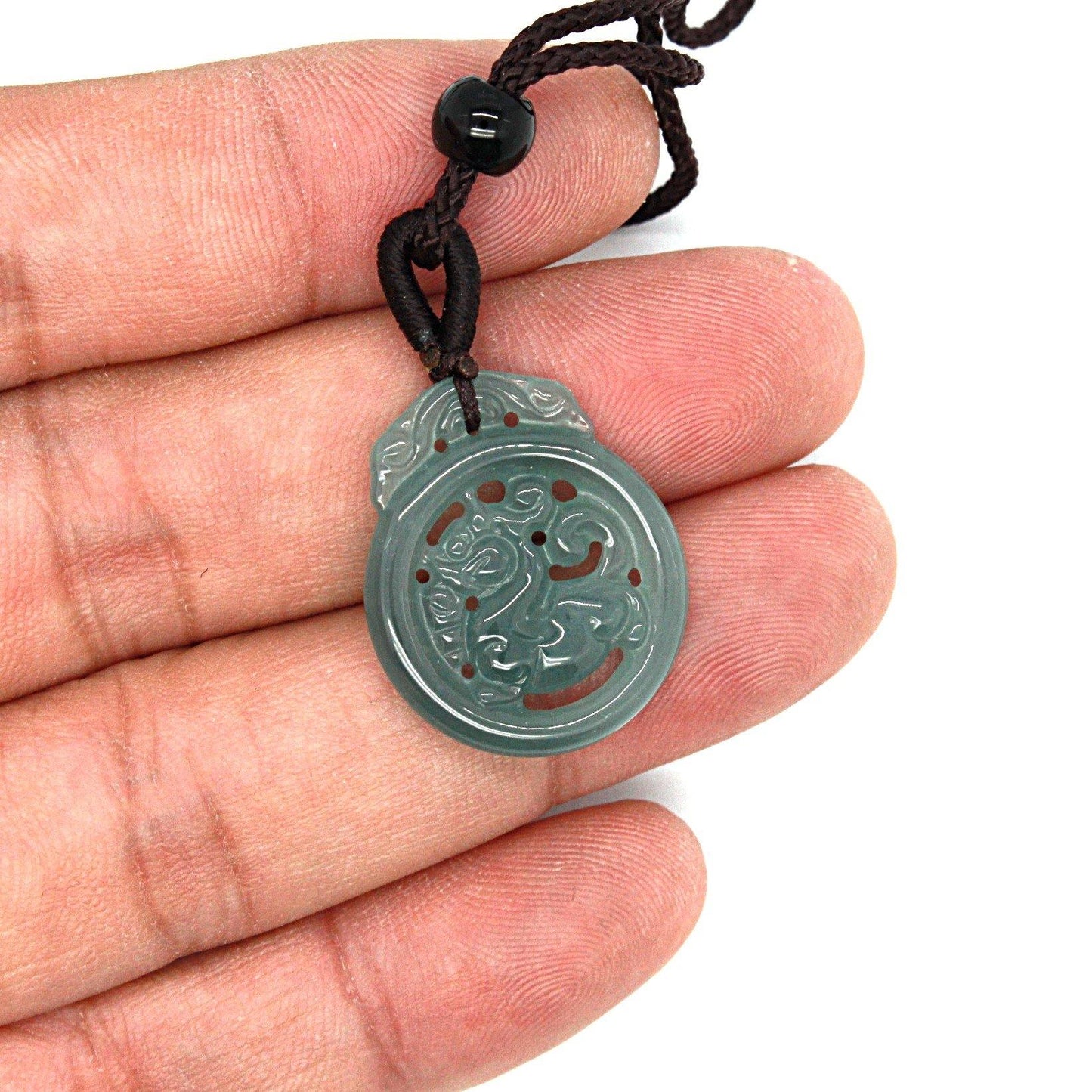 A Grade Jadeite Jade Pendants Dragon Series 天然緬甸玉A貨翡翠龍牌吊墜系列 B08RBX6CX4 - Jade-collector.com