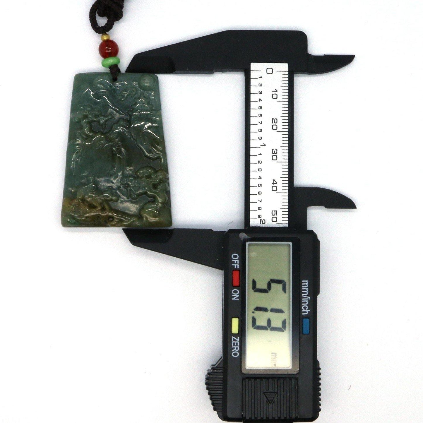 A Grade Jadeite Jade Pendants Landscape Series 天然緬甸玉A貨翡翠山水牌吊墜系列 LS0034 - Jade-collector.com