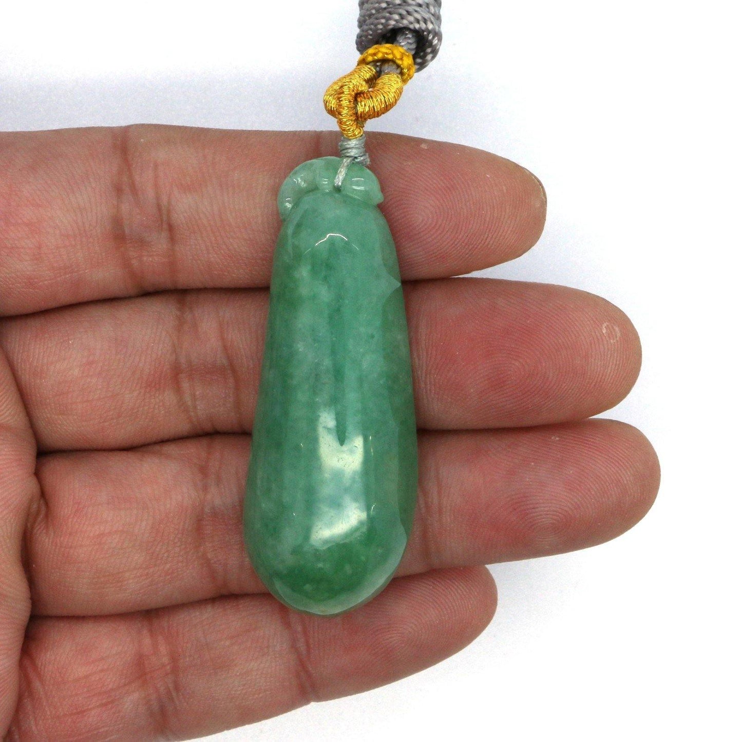 A Grade Jadeite Jade Pendants Drop Series 天然緬甸玉A貨翡翠水点系列 Do0019 - Jade-collector.com