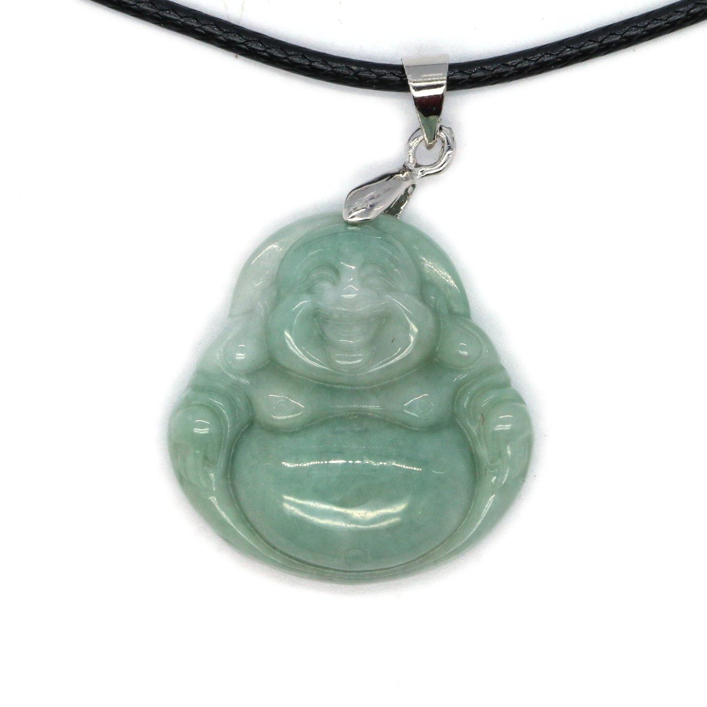 A Grade Jadeite Jade Pendants Budai Series 天然緬甸玉A貨翡翠佛公吊墜系列 - Jade-collector.com