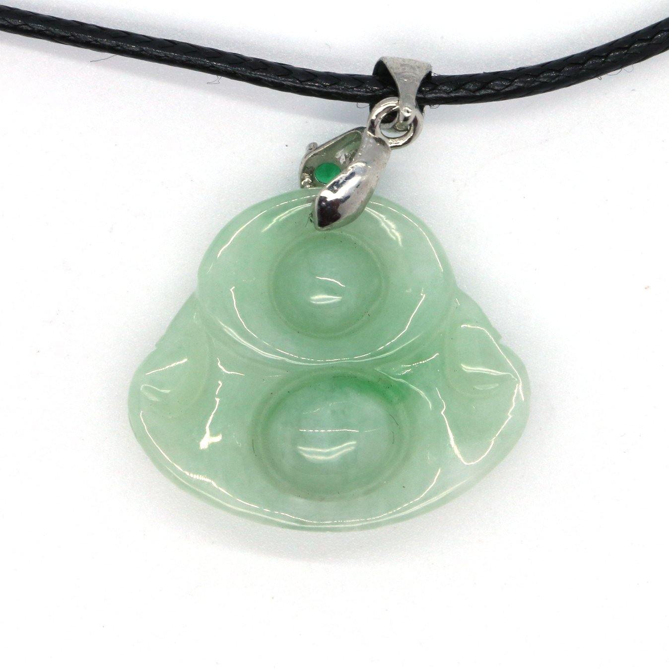 A Grade Jadeite Jade Pendants Budai Series 天然緬甸玉A貨翡翠佛公吊墜系列 - Jade-collector.com
