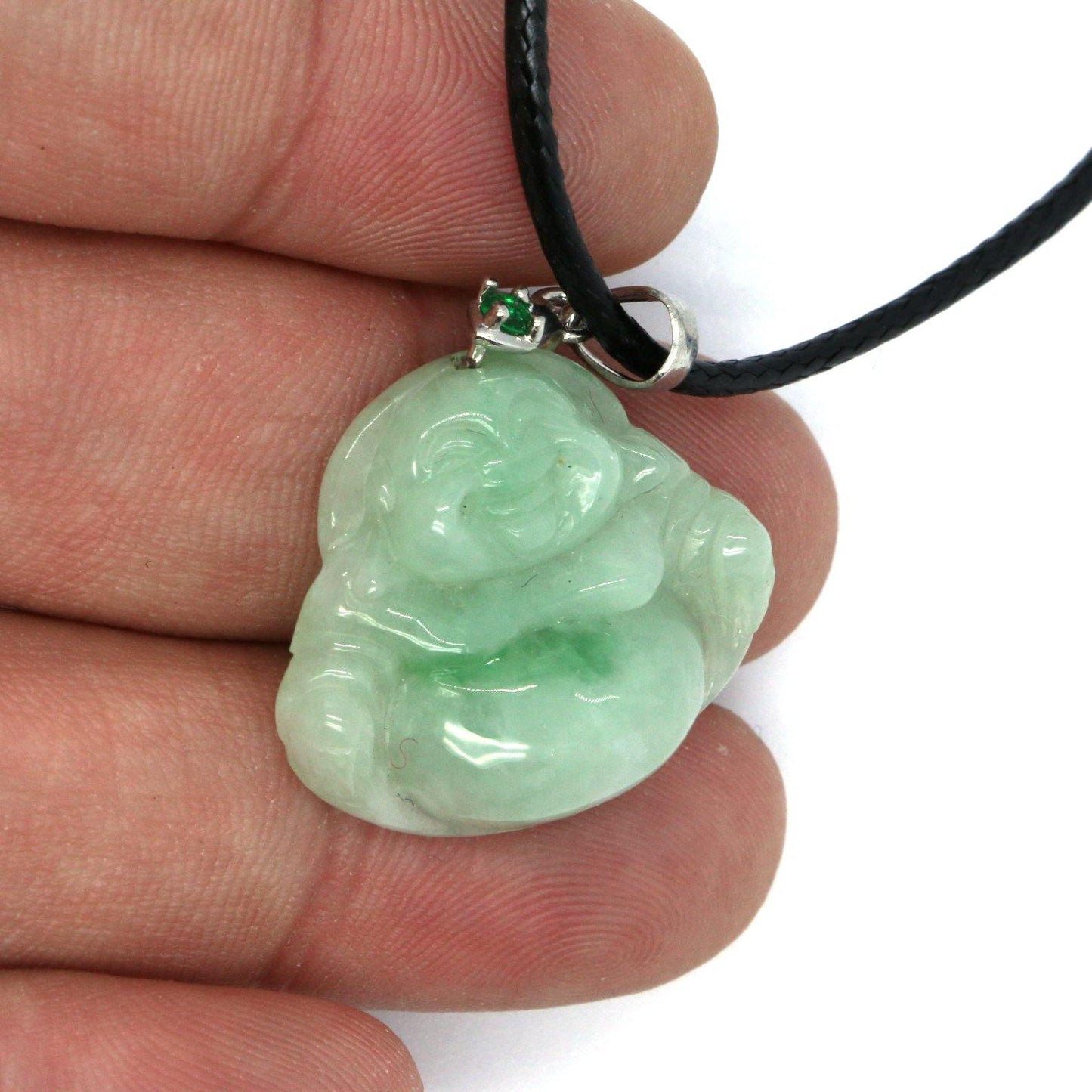 A Grade Jadeite Jade Pendants Budai Series 天然緬甸玉A貨翡翠佛公吊墜系列 - Jade-collector.com