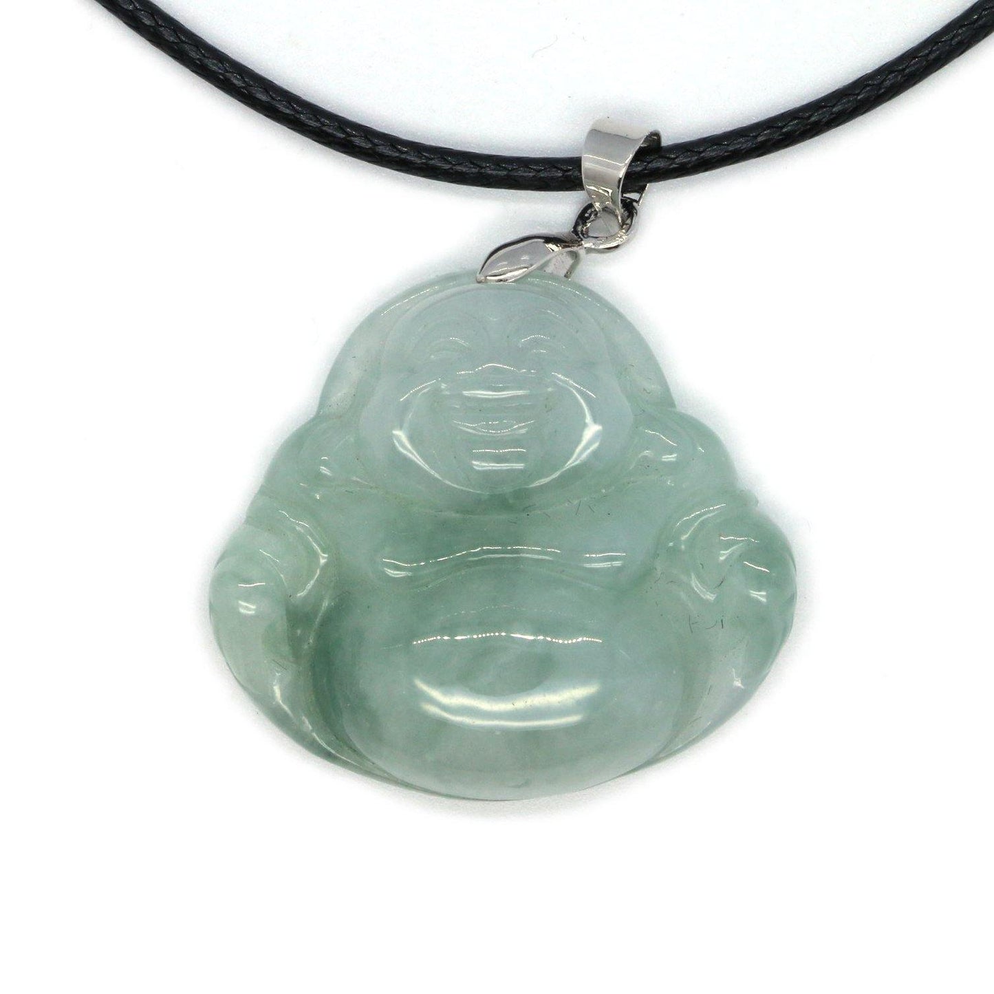 A Grade Jadeite Jade Pendants Budai Series 天然緬甸玉A貨翡翠佛公吊墜系列 - Jade-collector.com