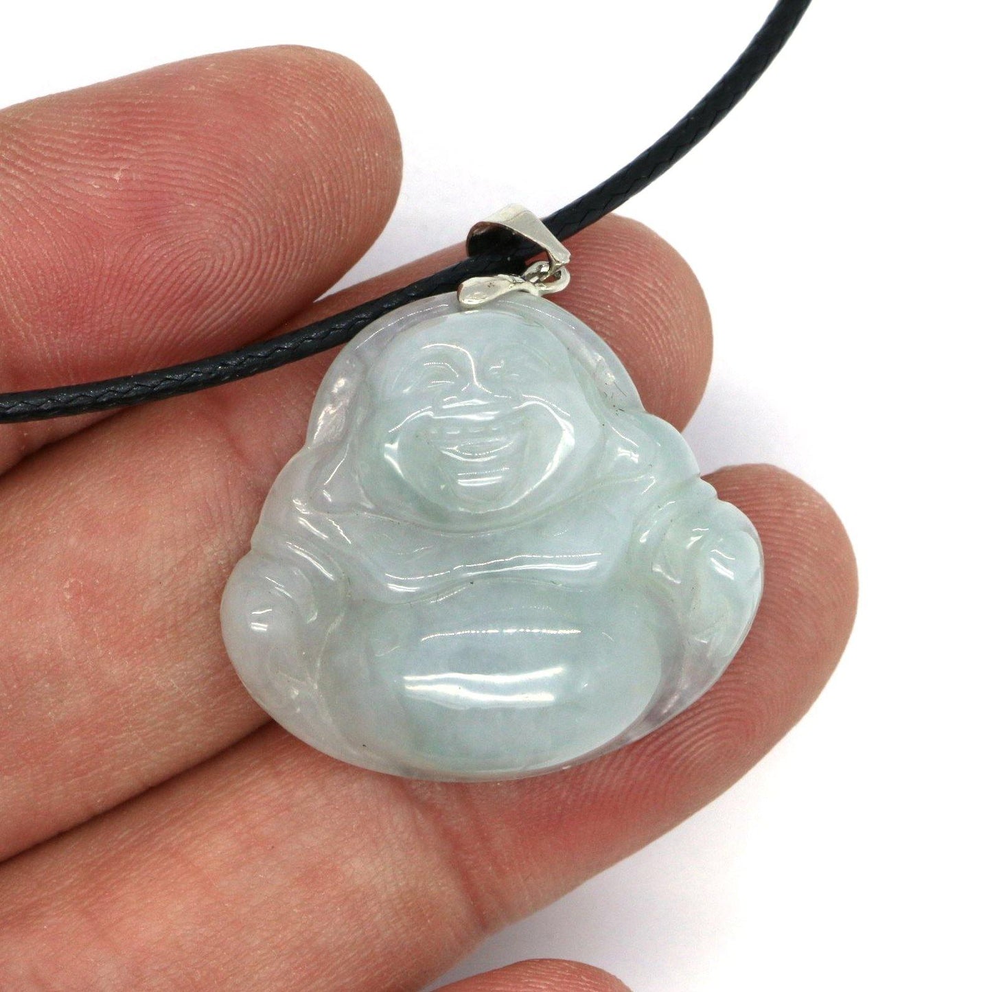 A Grade Jadeite Jade Pendants Budai Series 天然緬甸玉A貨翡翠佛公吊墜系列 - Jade-collector.com