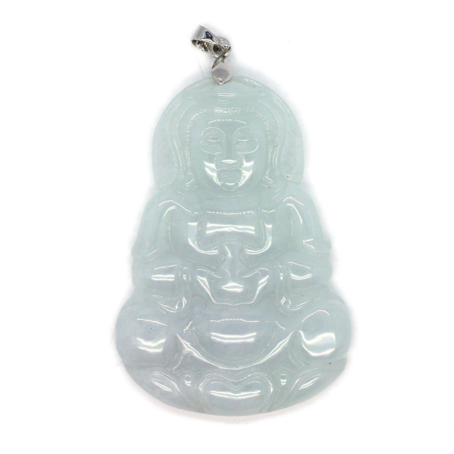 Type A Jadeite Jade Guanyin Pendants Series - Jade-collector.com