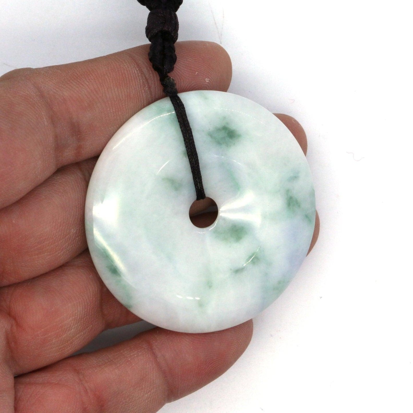Type A Jadeite Jade Pendants Disc Series - Jade-collector.com