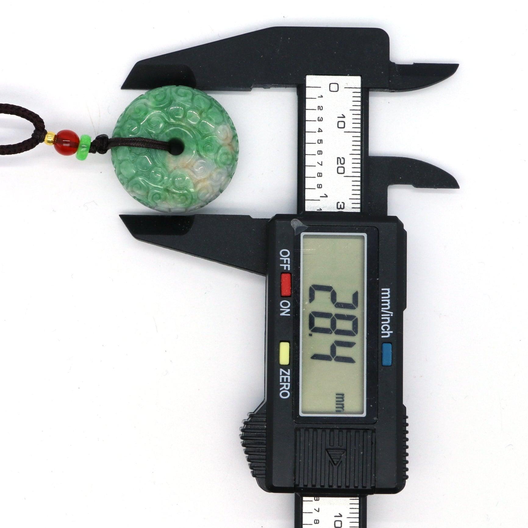 Type A Jadeite Jade Pendants Disc Series - Jade-collector.com