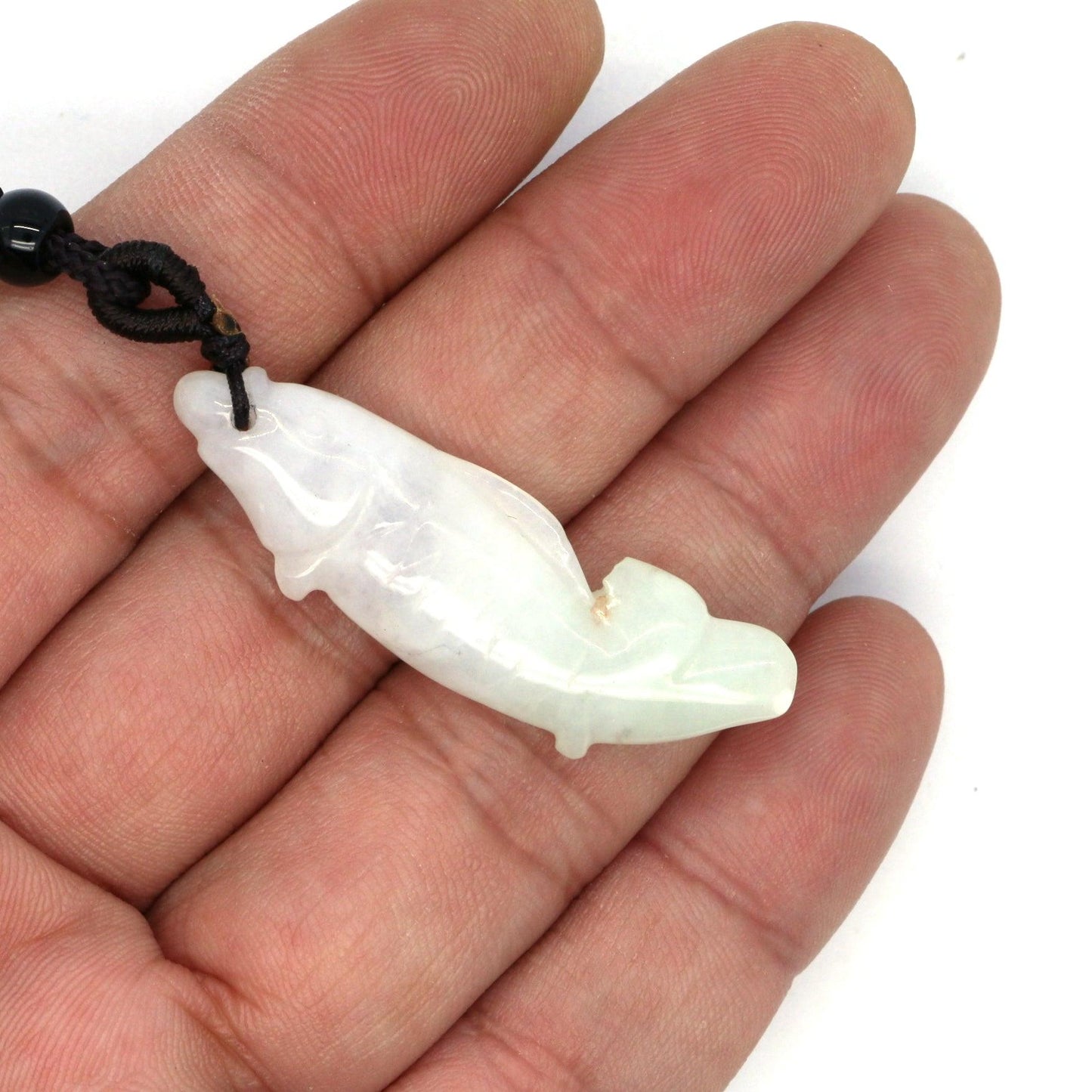 Type A Jadeite Jade Pendants Fish(FullFill USA) B09LSY6SBB - Jade-collector.com
