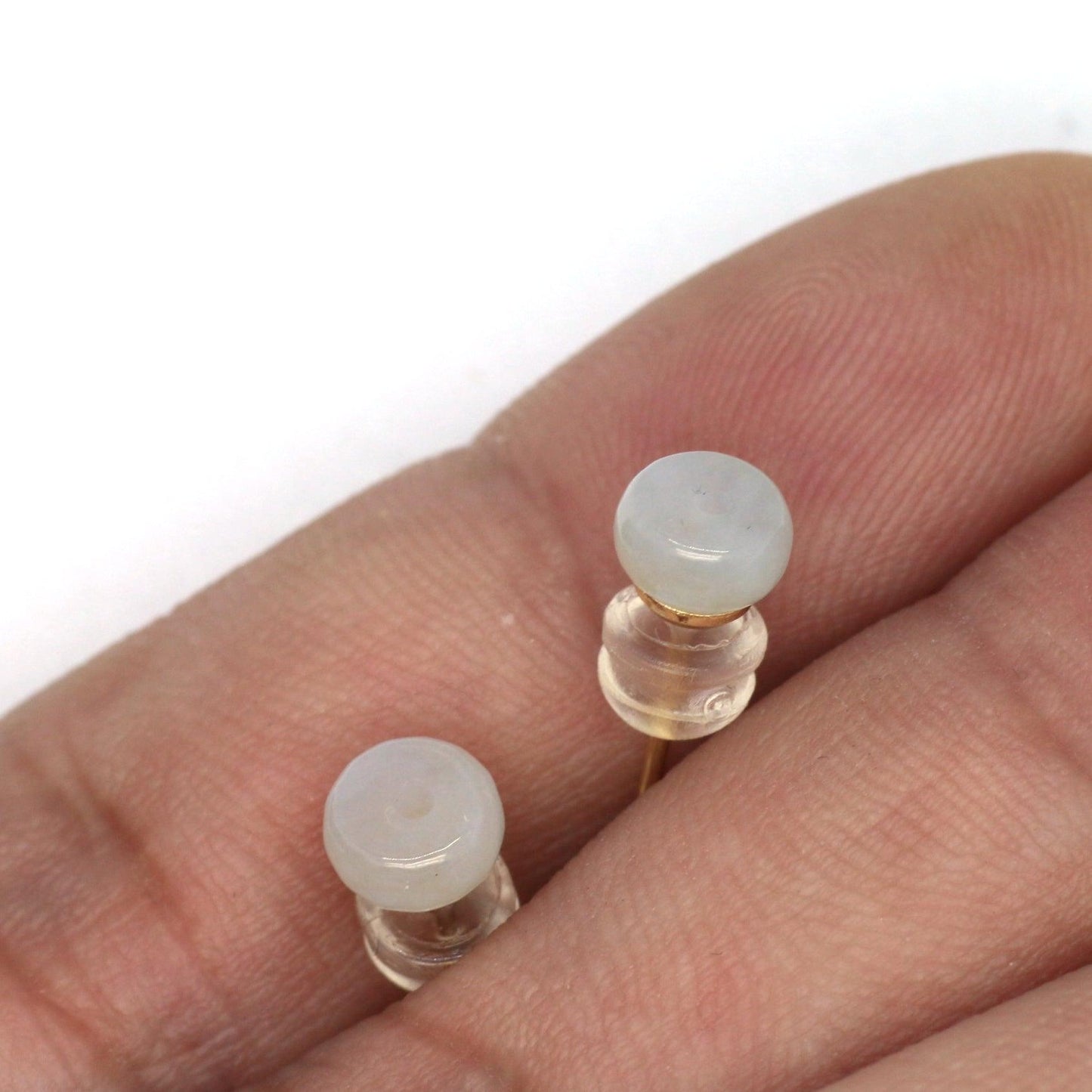 Type A Jadeite Jade Earrings - Jade-collector.com