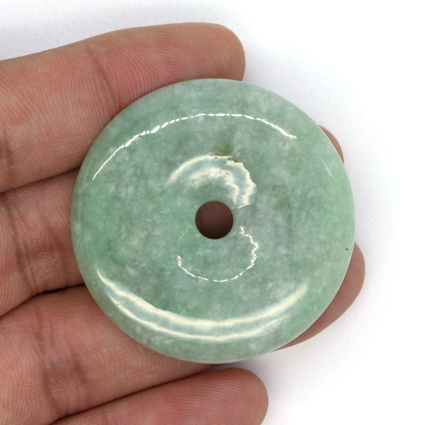Type A Jadeite Jade Pendants MED Disc Series (Fullfill USA only) B08XPB3PXL - Jade-collector.com