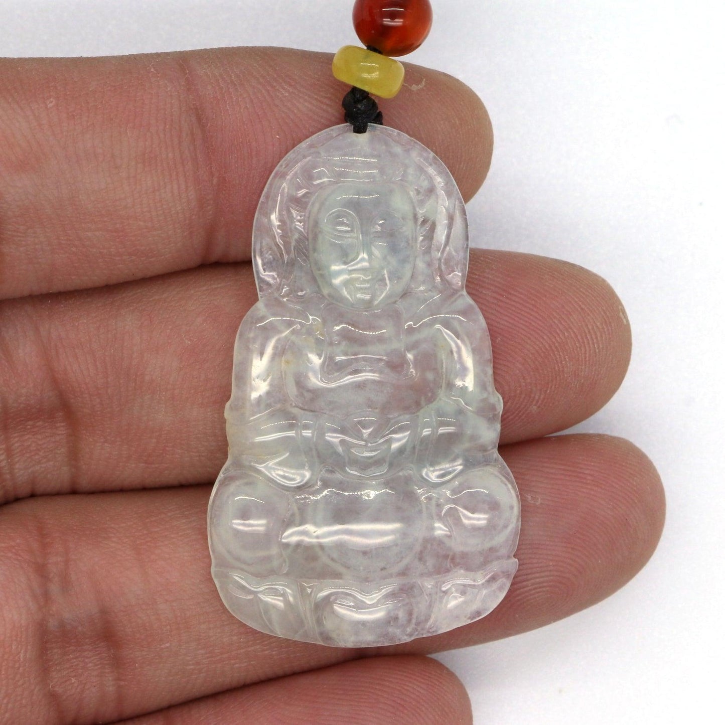 Type A Jadeite Jade Guanyin Pendants Series - Jade-collector.com