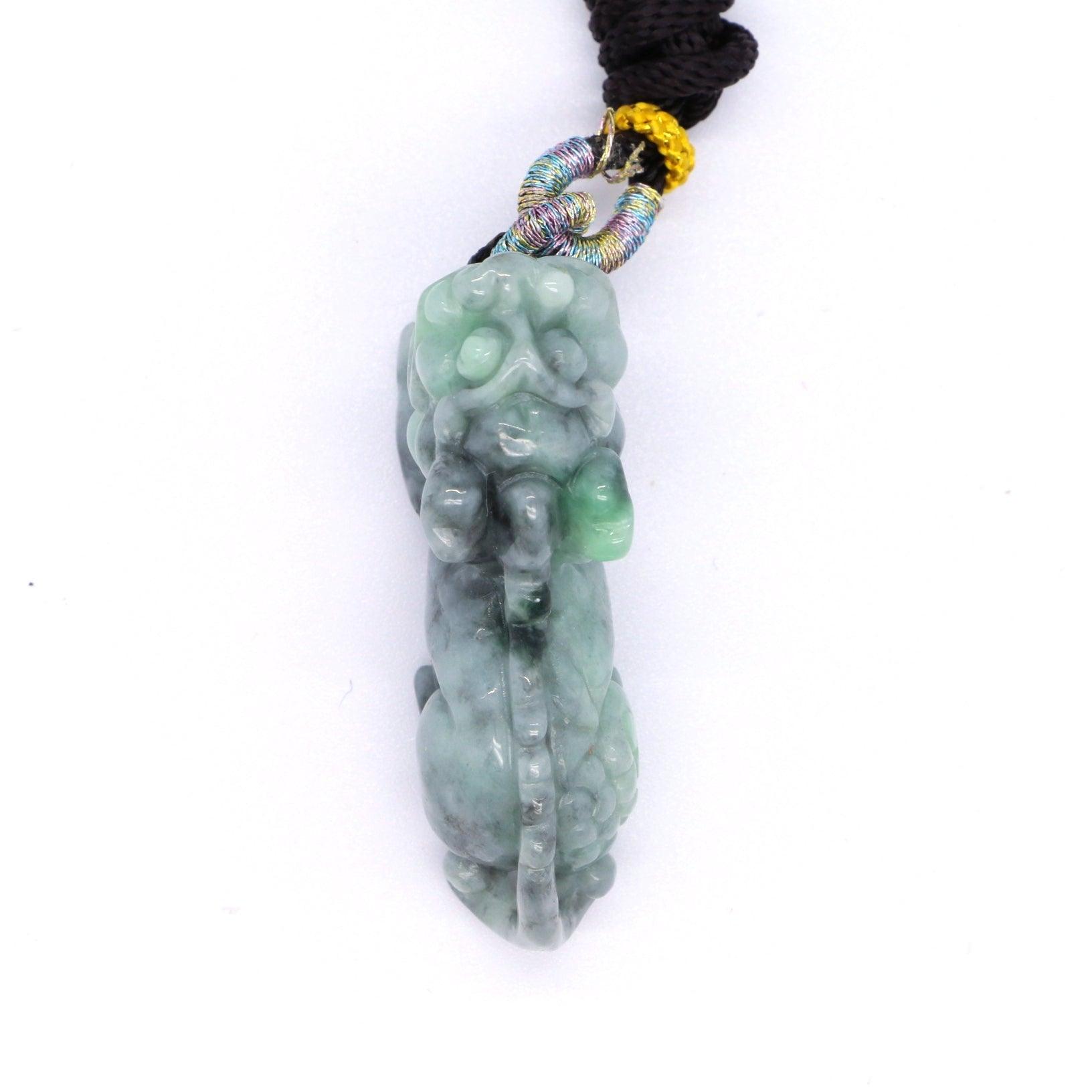 Type A Jadeite Jade Pendants Pixiu Series - Jade-collector.com