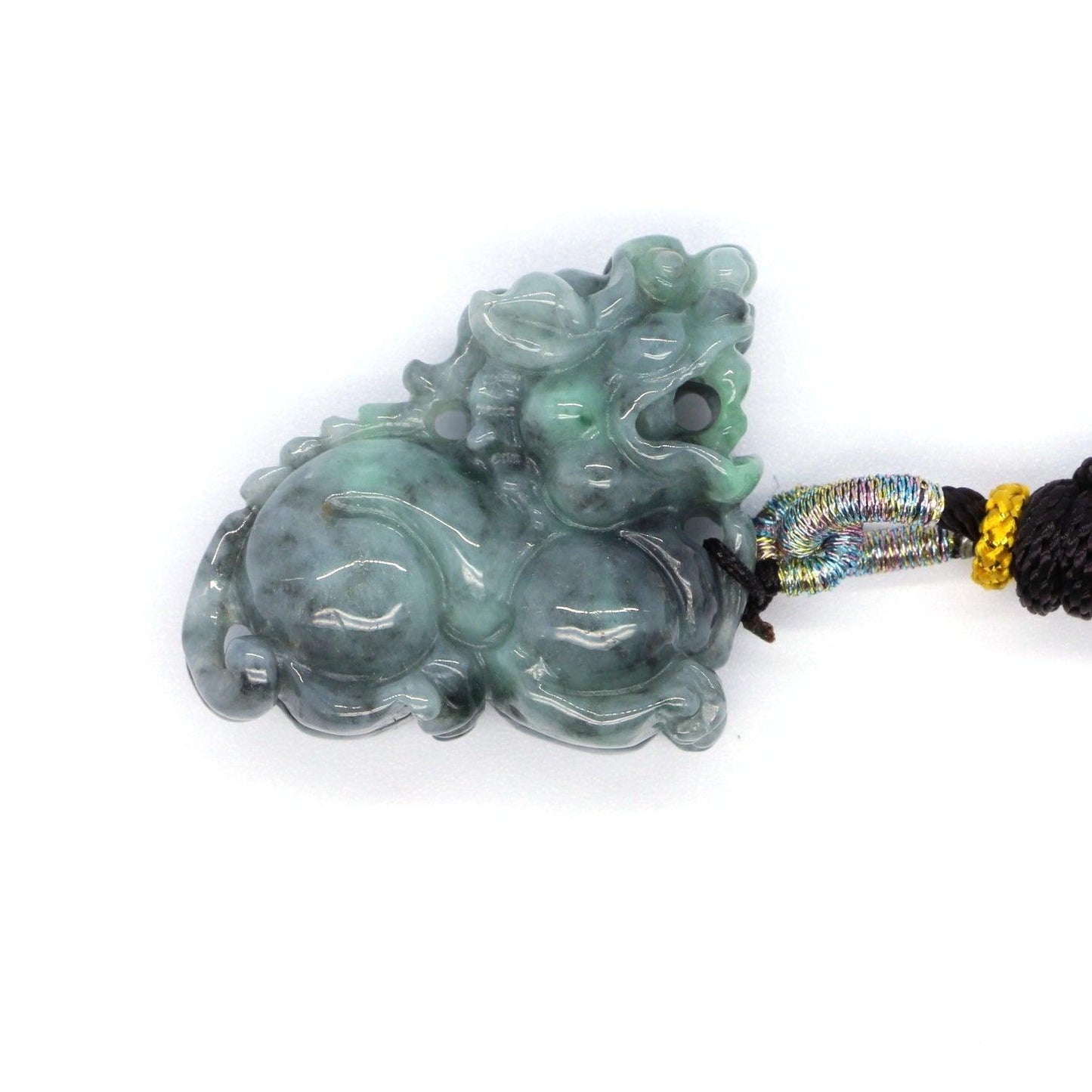 Type A Jadeite Jade Pendants Pixiu Series - Jade-collector.com
