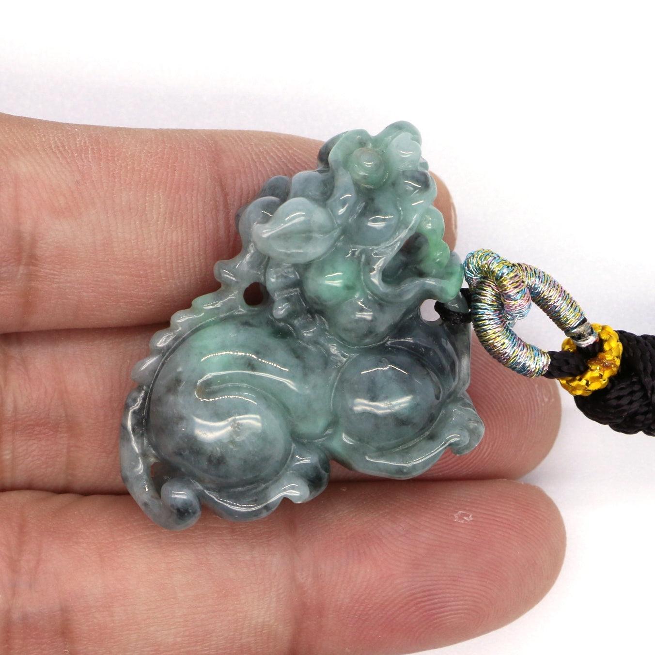 Type A Jadeite Jade Pendants Pixiu Series - Jade-collector.com