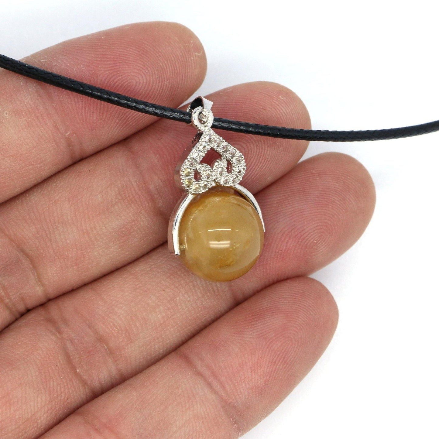 A Grade Jadeite Jade Pendants Ball Series 天然緬甸玉A貨寶珠吊墜系列 - Jade-collector.com