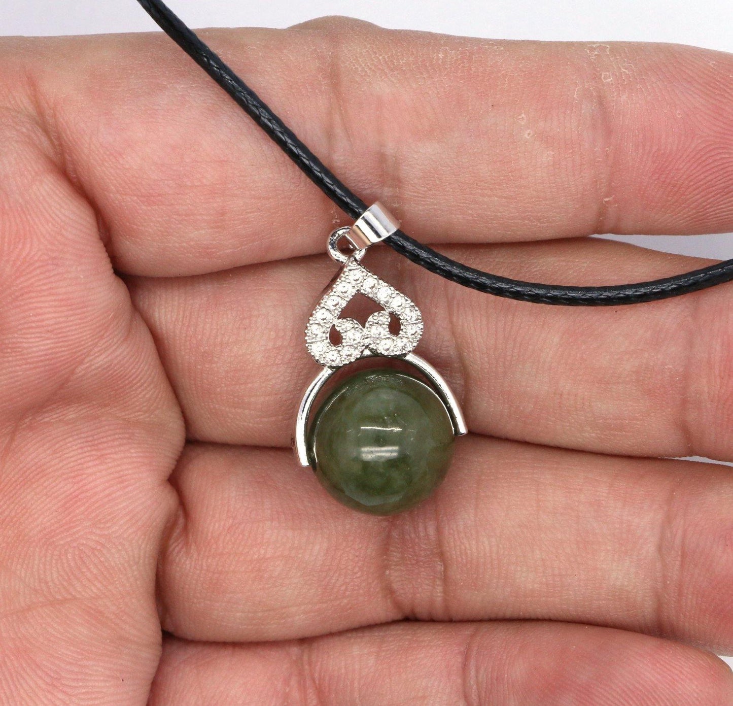 A Grade Jadeite Jade Pendants Ball Series 天然緬甸玉A貨寶珠吊墜系列 - Jade-collector.com