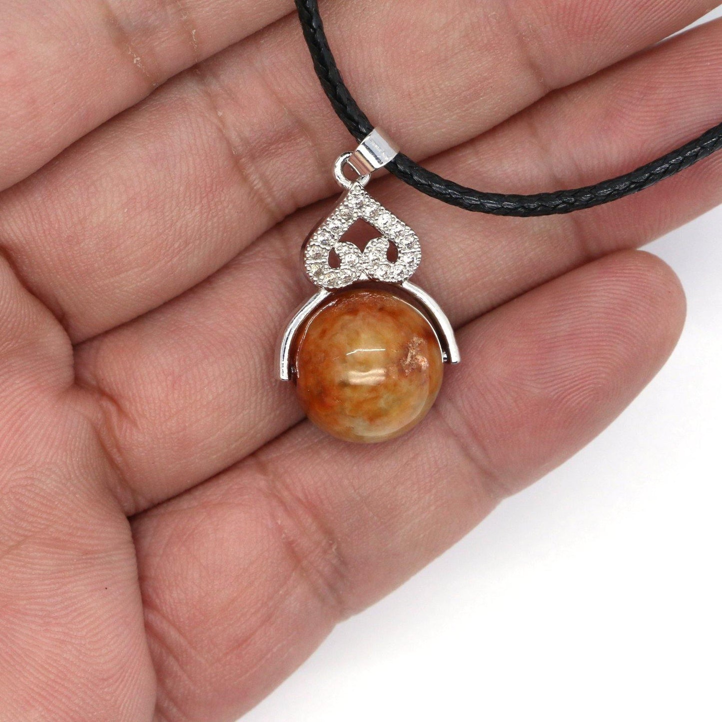 A Grade Jadeite Jade Pendants Ball Series 天然緬甸玉A貨寶珠吊墜系列 - Jade-collector.com