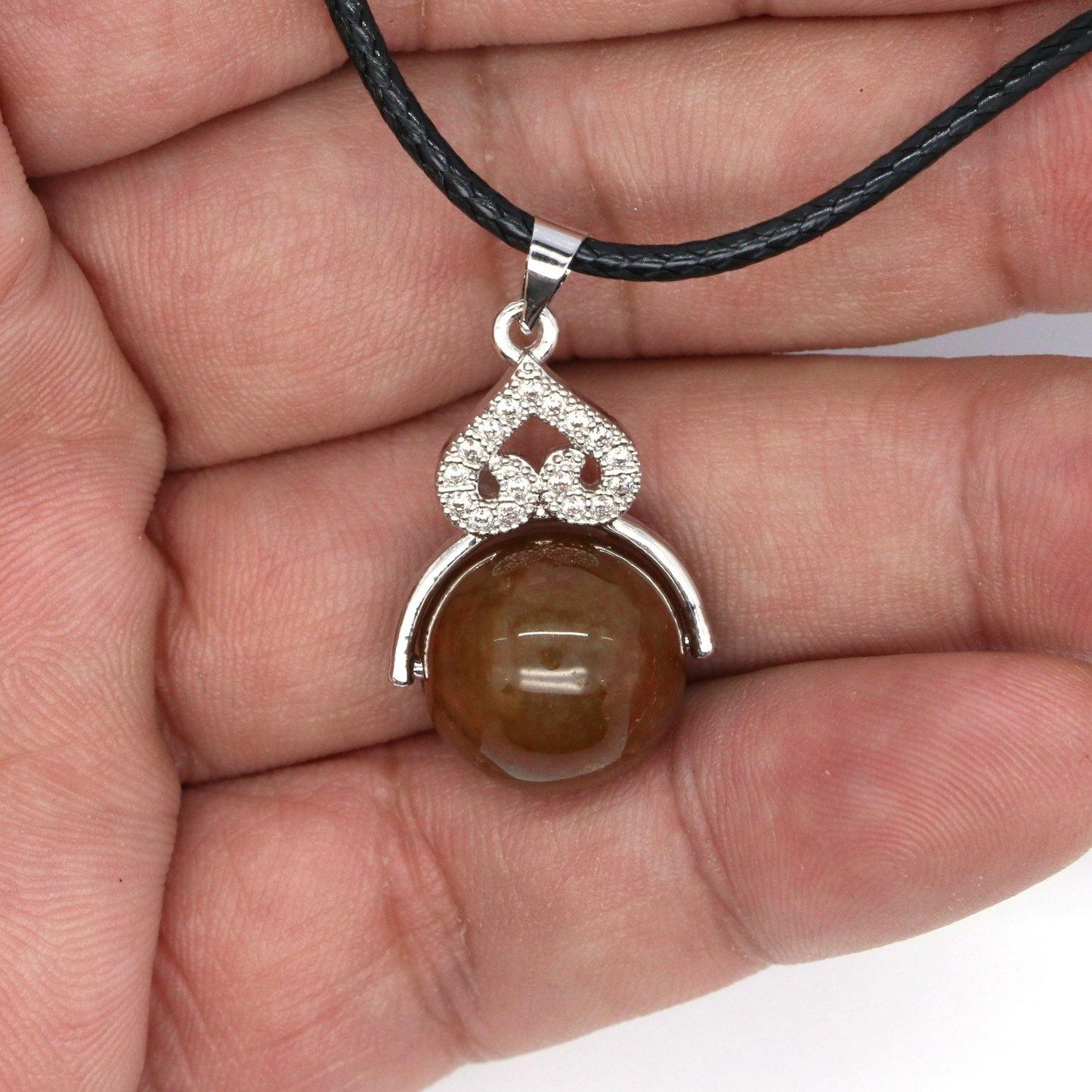 A Grade Jadeite Jade Pendants Ball Series 天然緬甸玉A貨寶珠吊墜系列 - Jade-collector.com