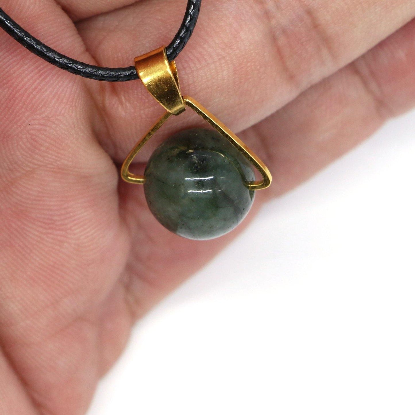 A Grade Jadeite Jade Pendants Ball Series 天然緬甸玉A貨寶珠吊墜系列 - Jade-collector.com