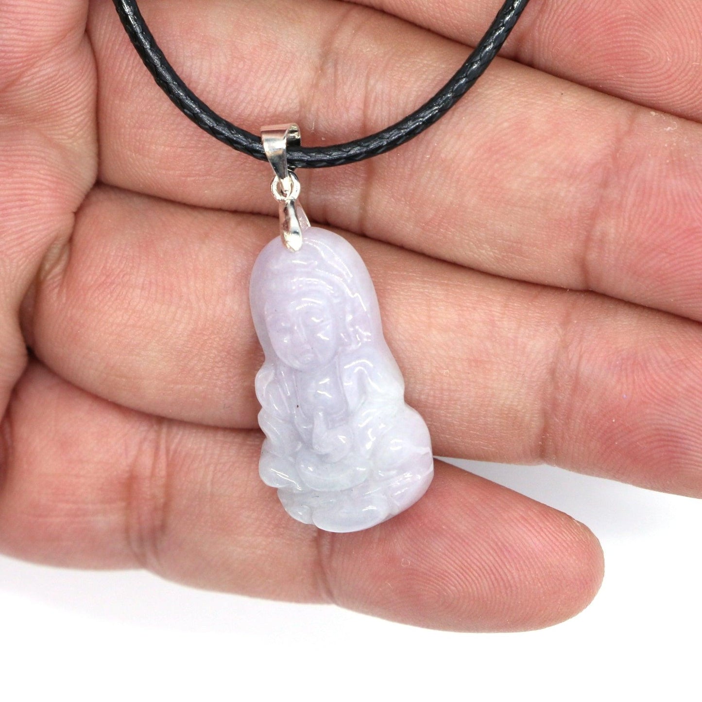 Type A Jadeite Jade Guanyin Pendants Series - Jade-collector.com