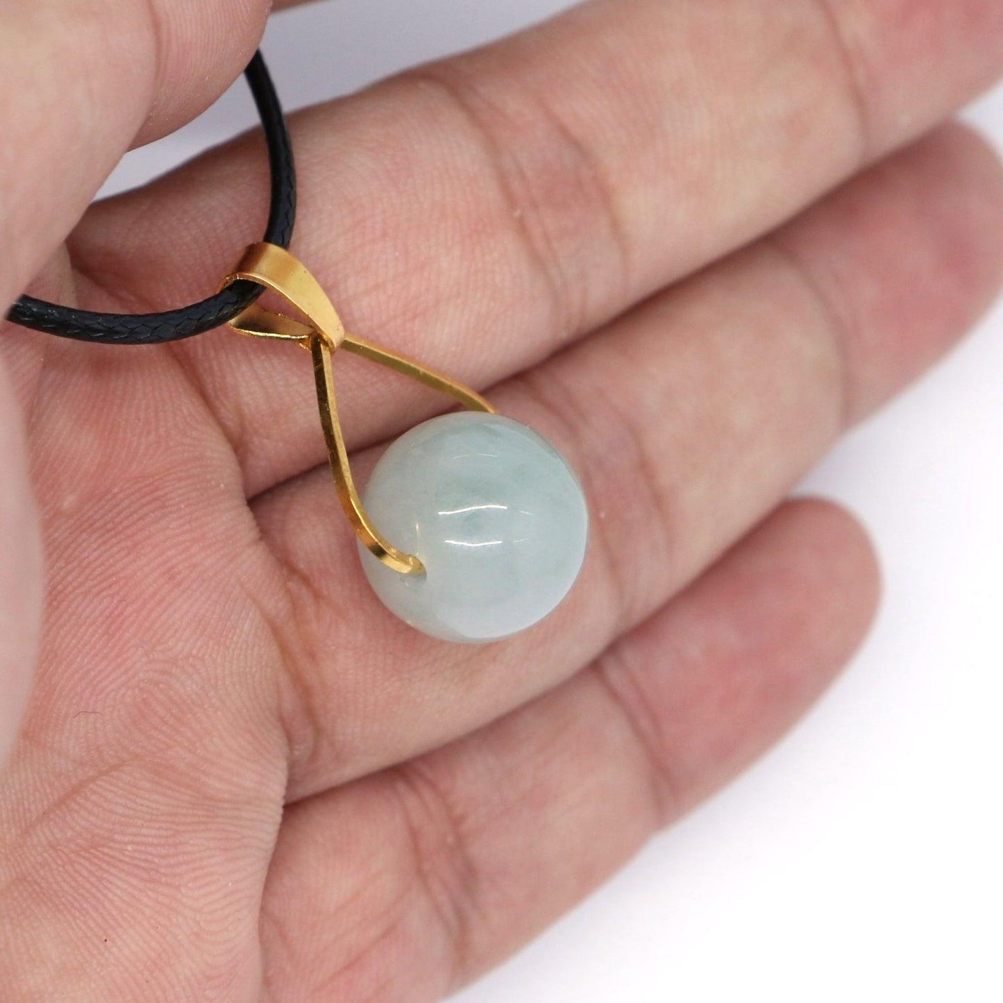 Type A Jadeite Jade Pendants Ball Series - Jade-collector.com