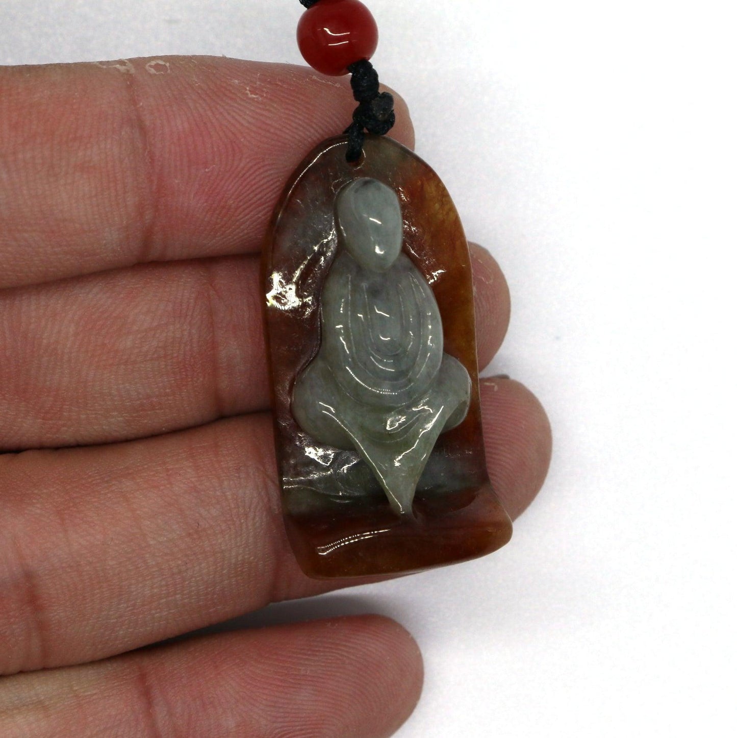 Type A Jadeite Jade Pendants Enlightenment Series - Jade-collector.com