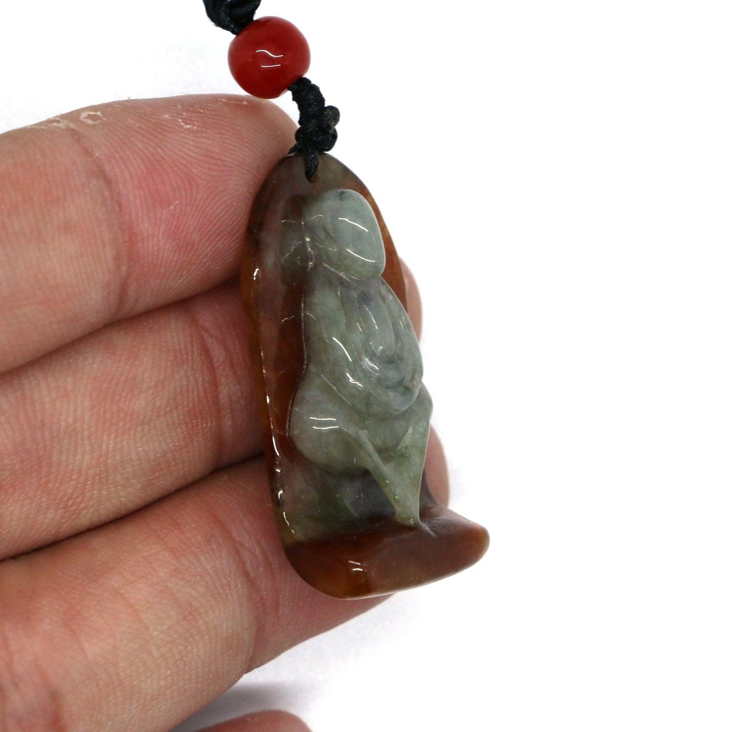 Type A Jadeite Jade Pendants Enlightenment Series - Jade-collector.com