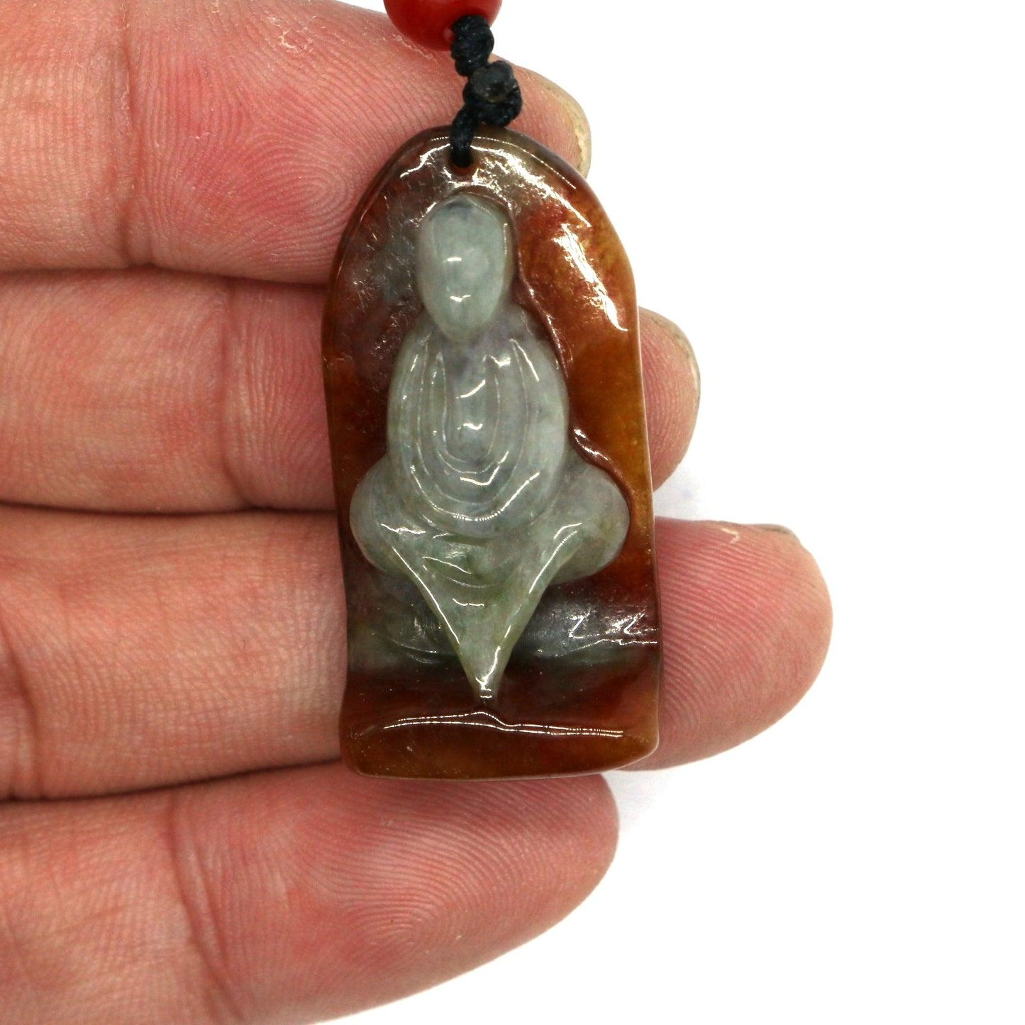 Type A Jadeite Jade Pendants Enlightenment Series - Jade-collector.com