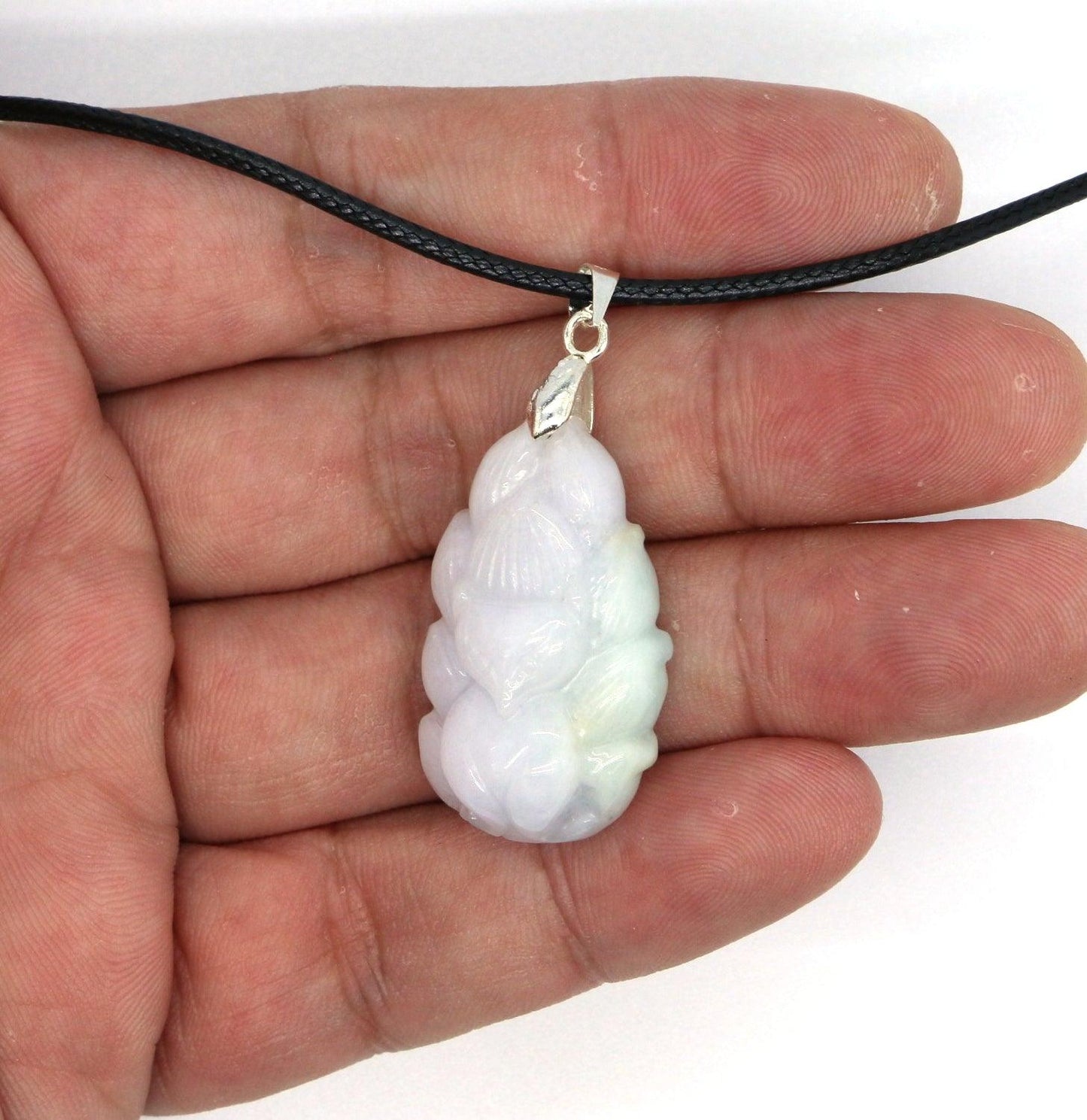 Type A Jadeite Jade Pendants Nine Tale Fox Series - Jade-collector.com