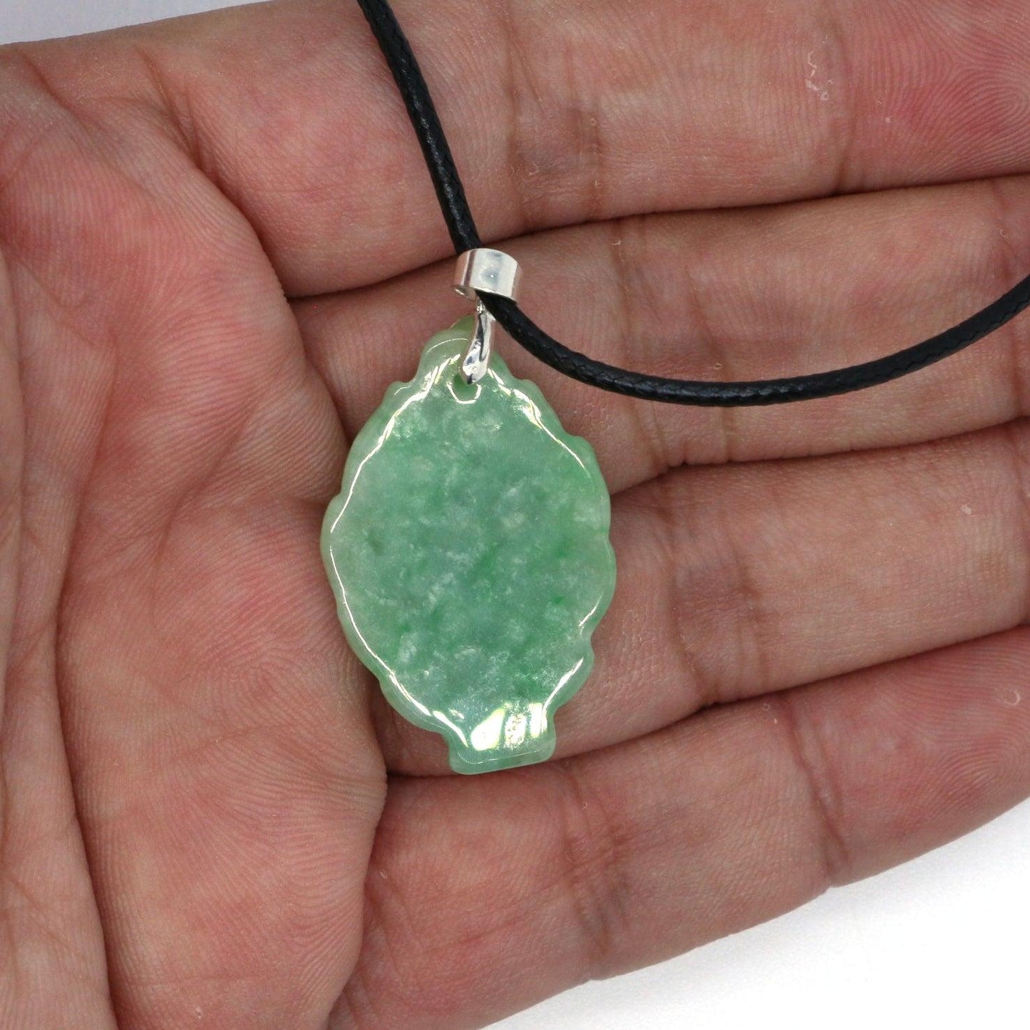 Type A Jadeite Jade Pendants Nine Tale Fox Series - Jade-collector.com