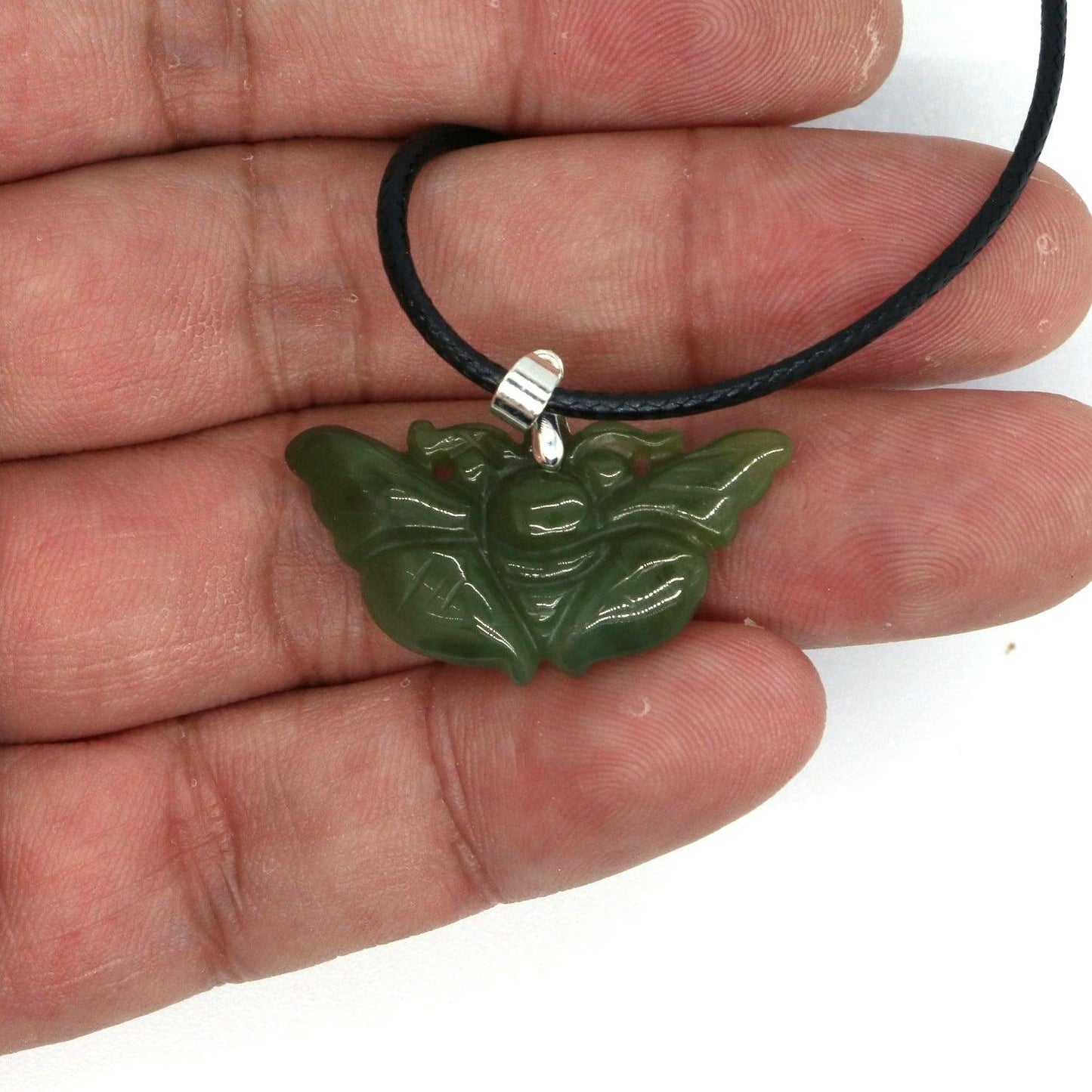 Type A Jadeite Jade Pendants Butterfly Series - Jade-collector.com