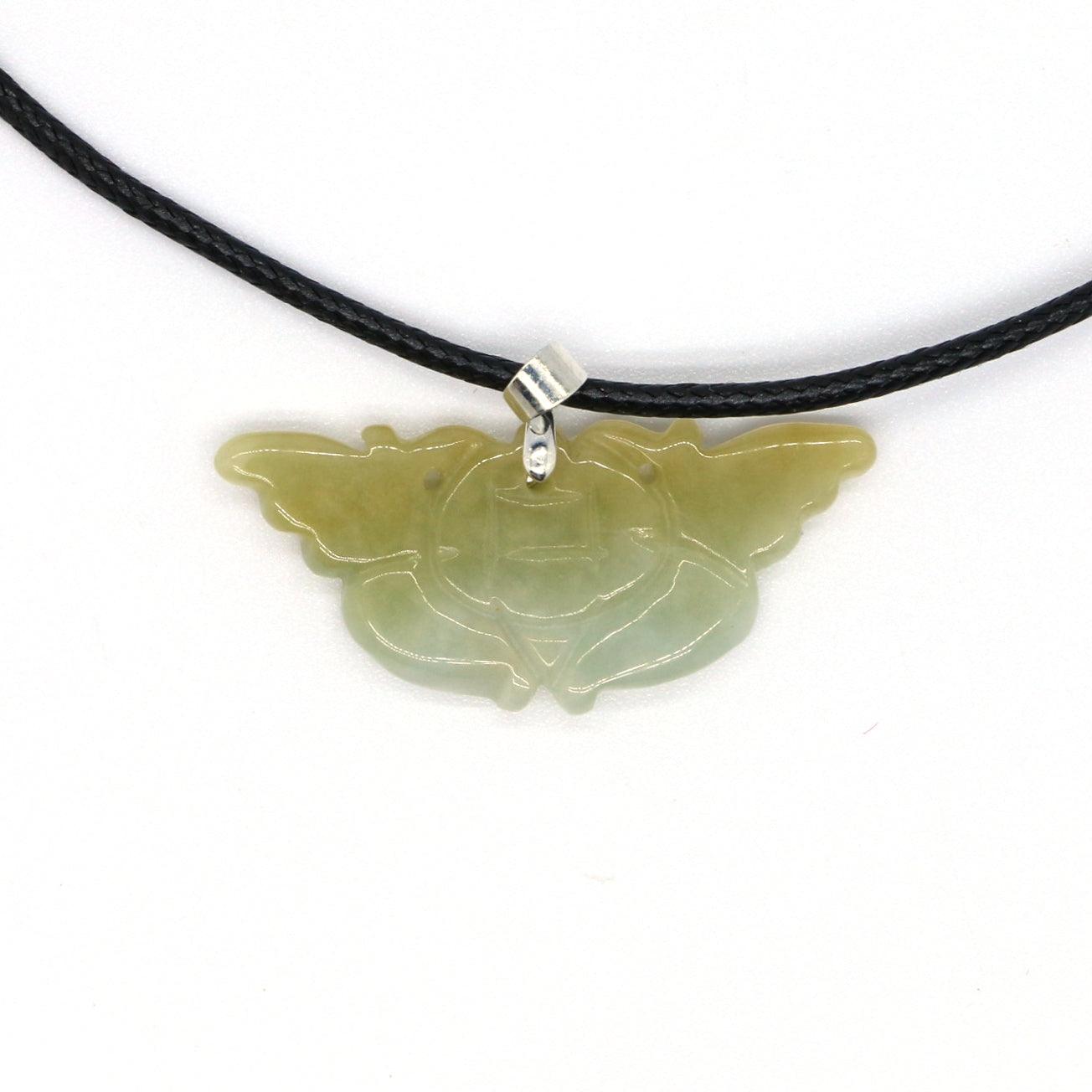 Type A Jadeite Jade Pendants Butterfly Series - Jade-collector.com