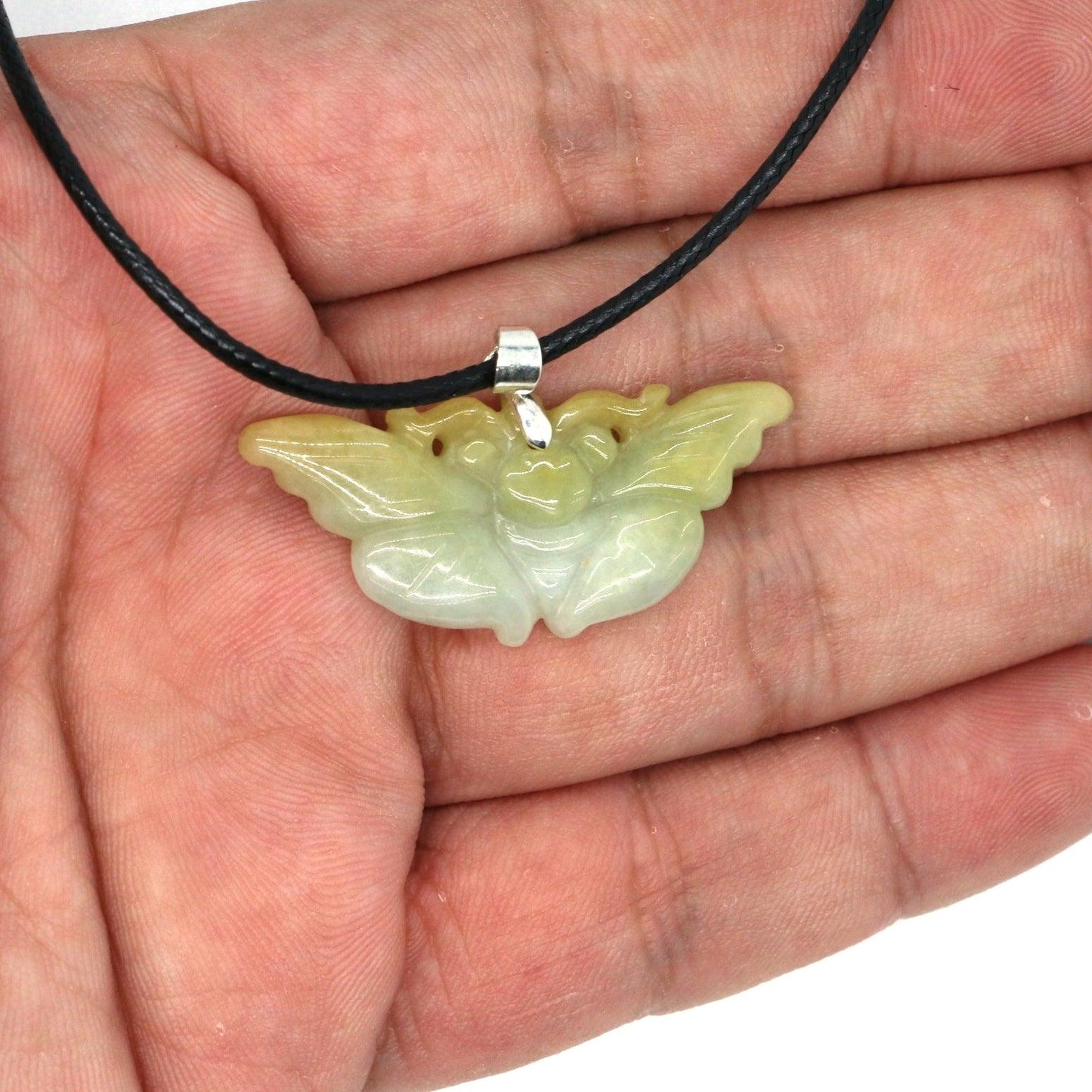 Type A Jadeite Jade Pendants Butterfly Series - Jade-collector.com
