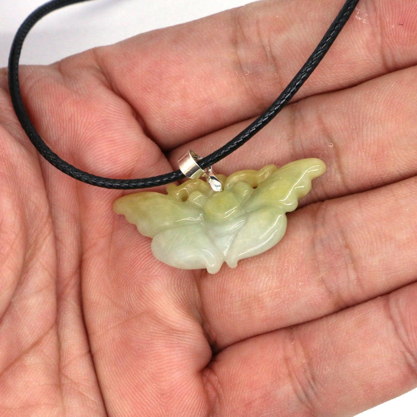 Type A Jadeite Jade Pendants Butterfly Series - Jade-collector.com