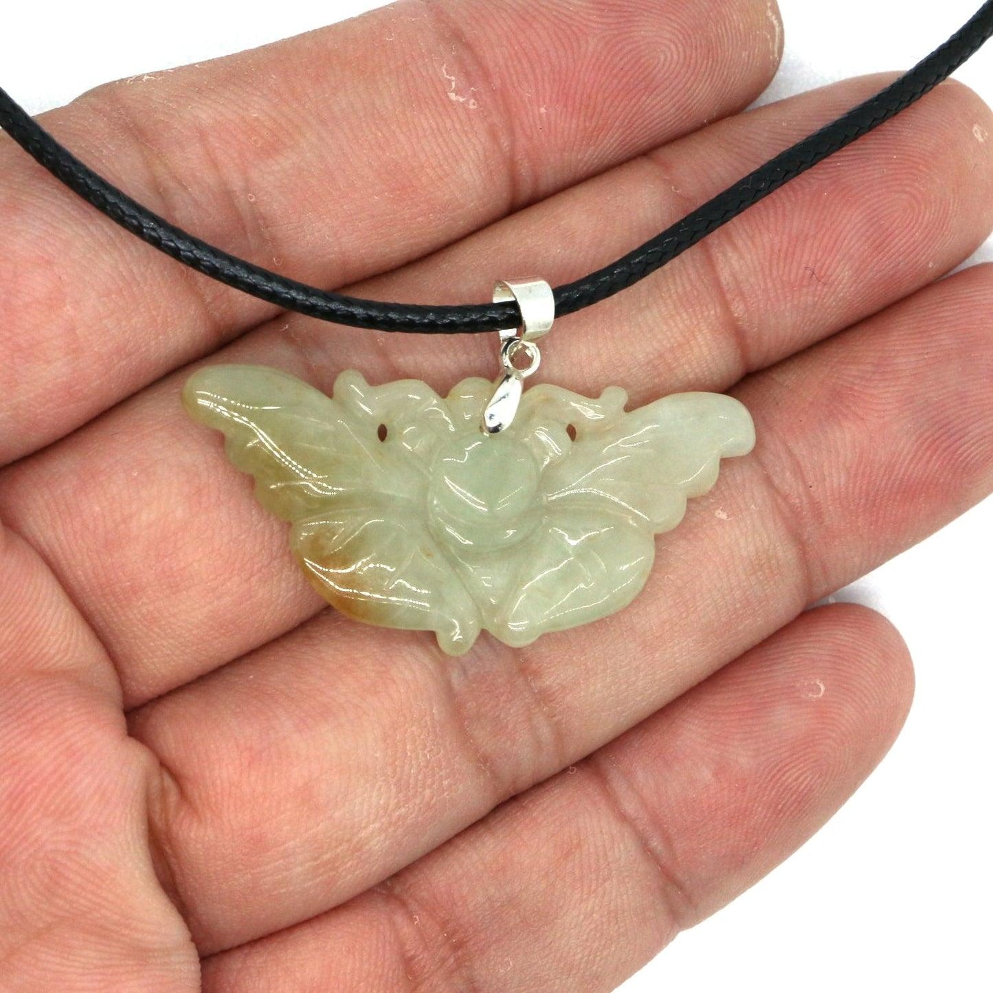Type A Jadeite Jade Pendants Butterfly Series - Jade-collector.com