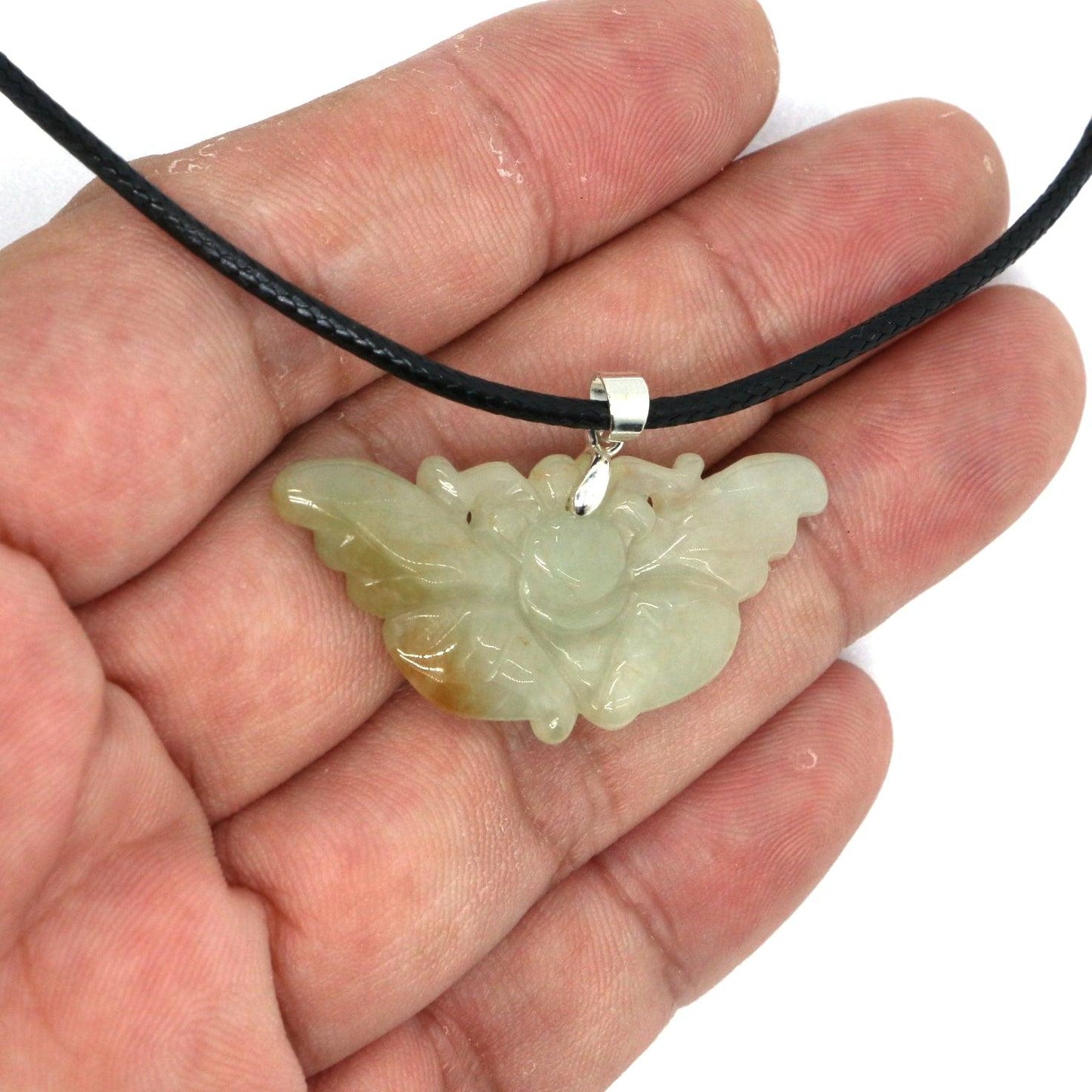 Type A Jadeite Jade Pendants Butterfly Series - Jade-collector.com