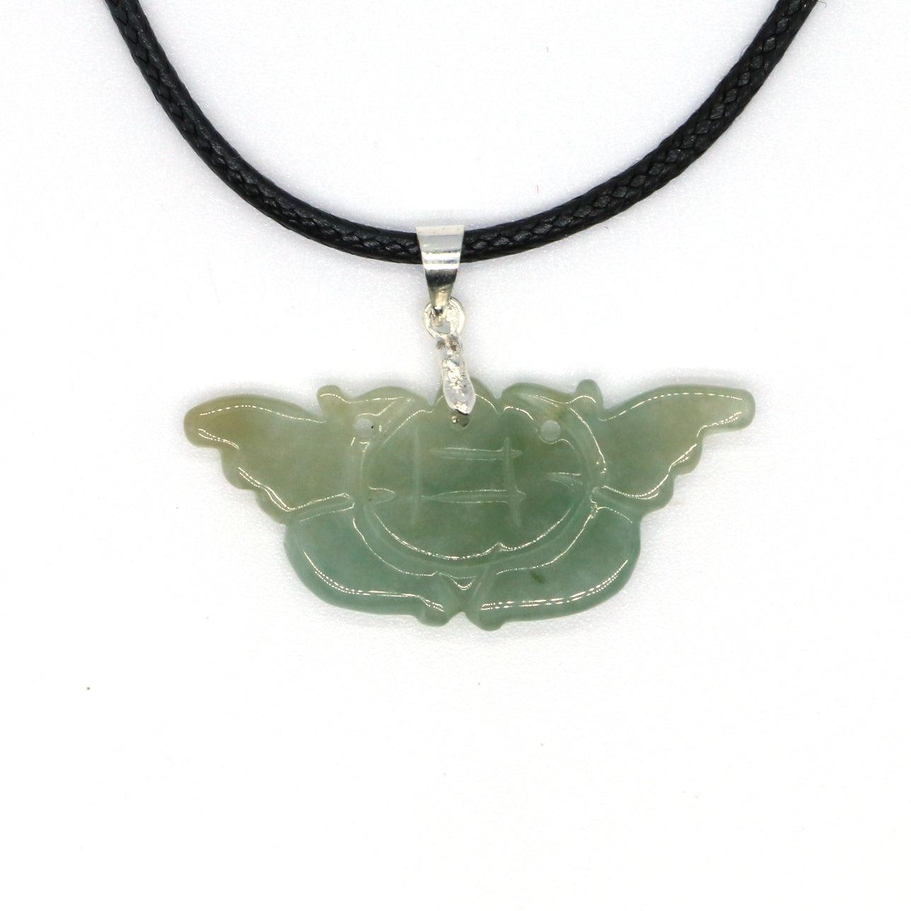 Type A Jadeite Jade Pendants Butterfly Series - Jade-collector.com