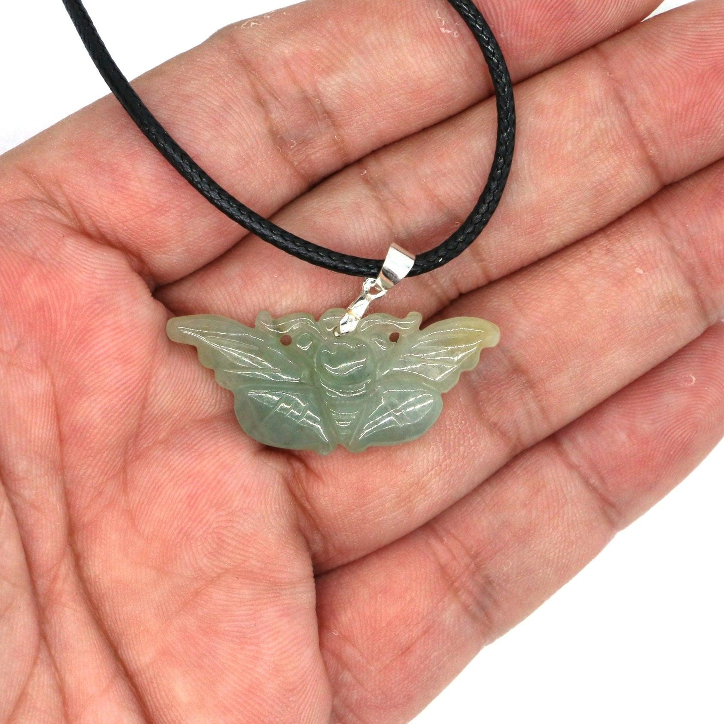 Type A Jadeite Jade Pendants Butterfly Series - Jade-collector.com