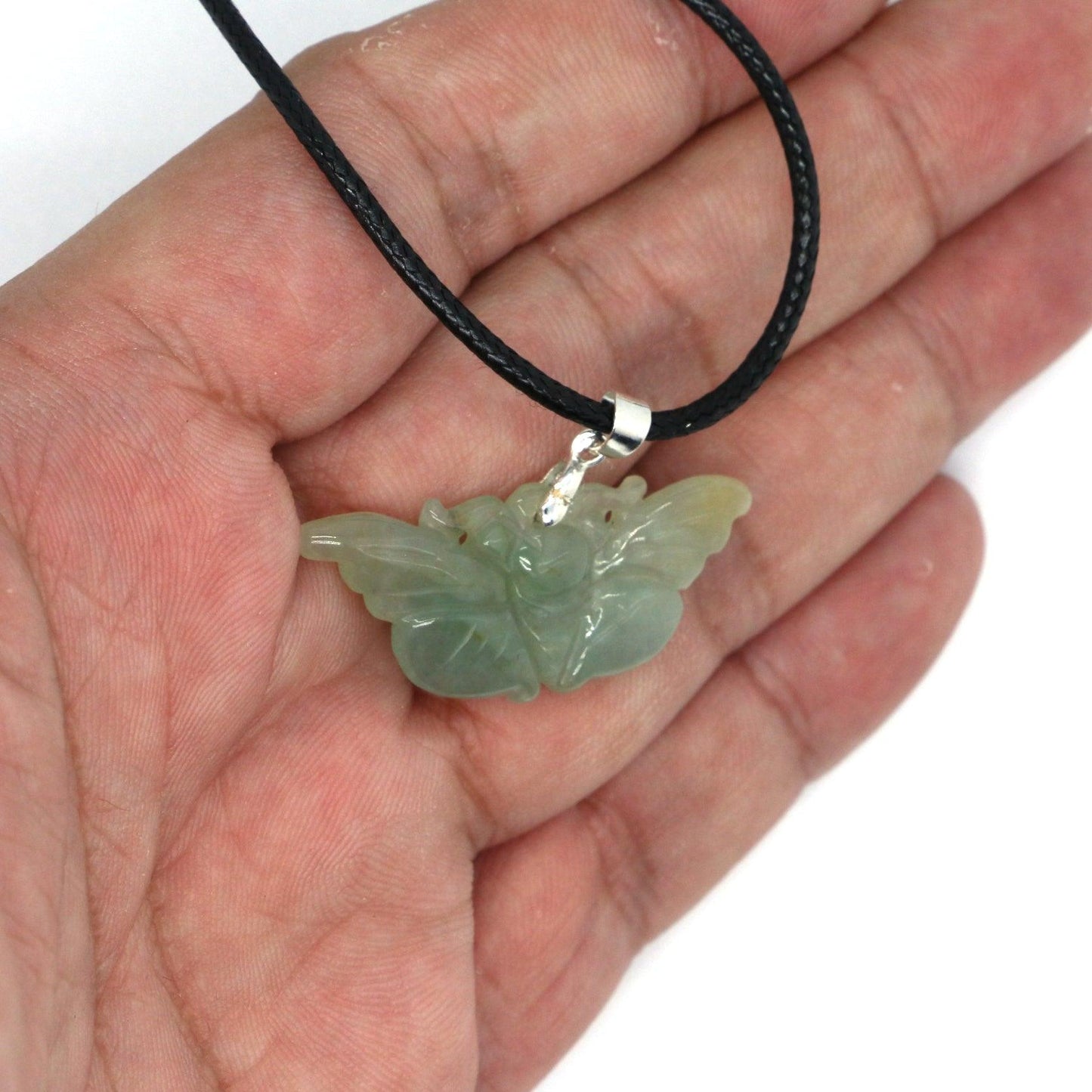 Type A Jadeite Jade Pendants Butterfly Series - Jade-collector.com