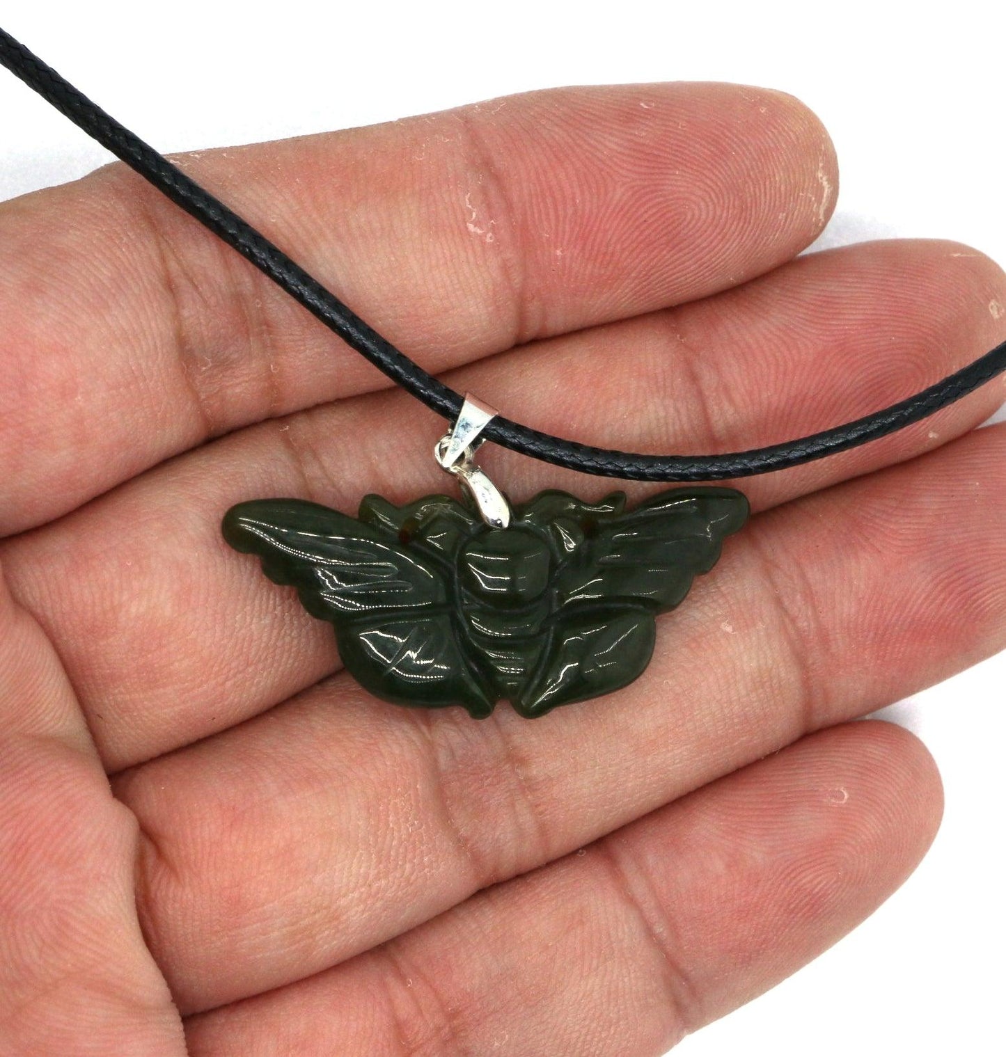 Type A Jadeite Jade Pendants Butterfly Series - Jade-collector.com