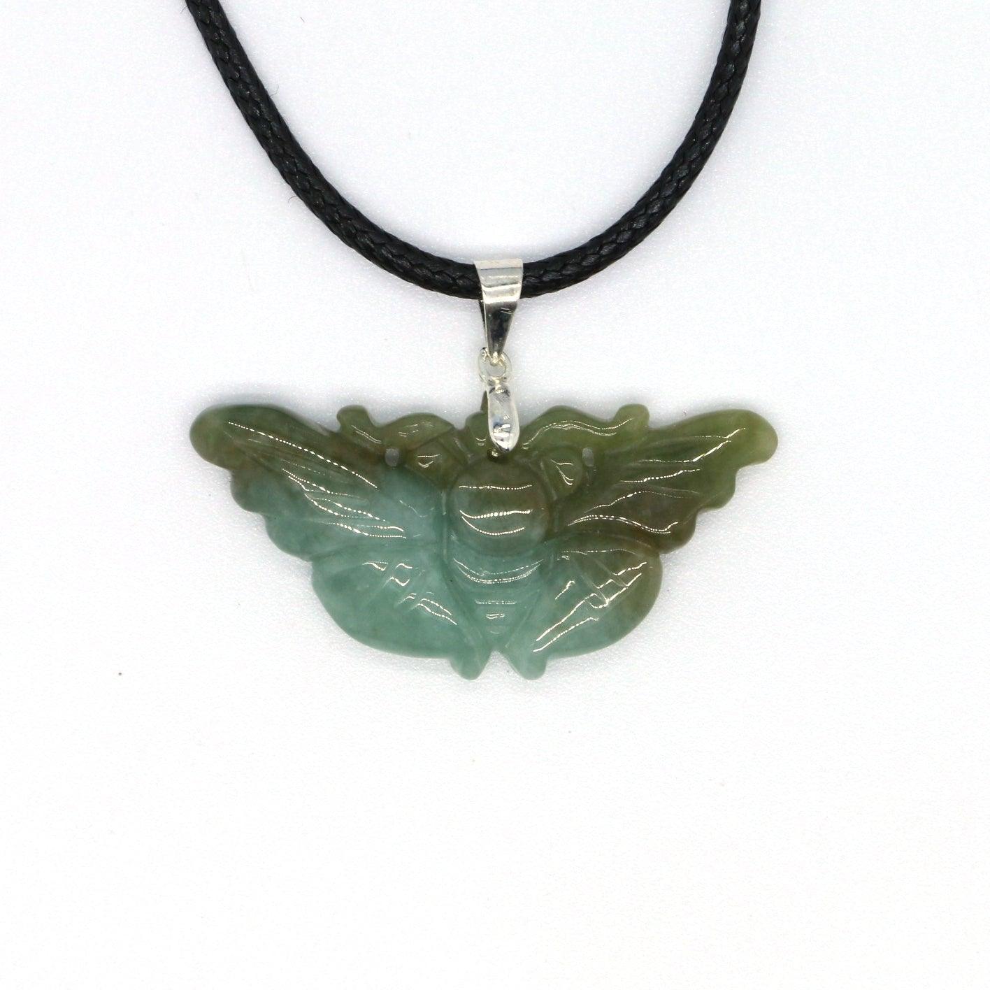 Type A Jadeite Jade Pendants Butterfly Series - Jade-collector.com