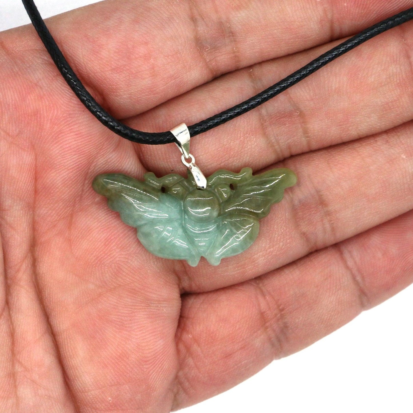 Type A Jadeite Jade Pendants Butterfly Series - Jade-collector.com
