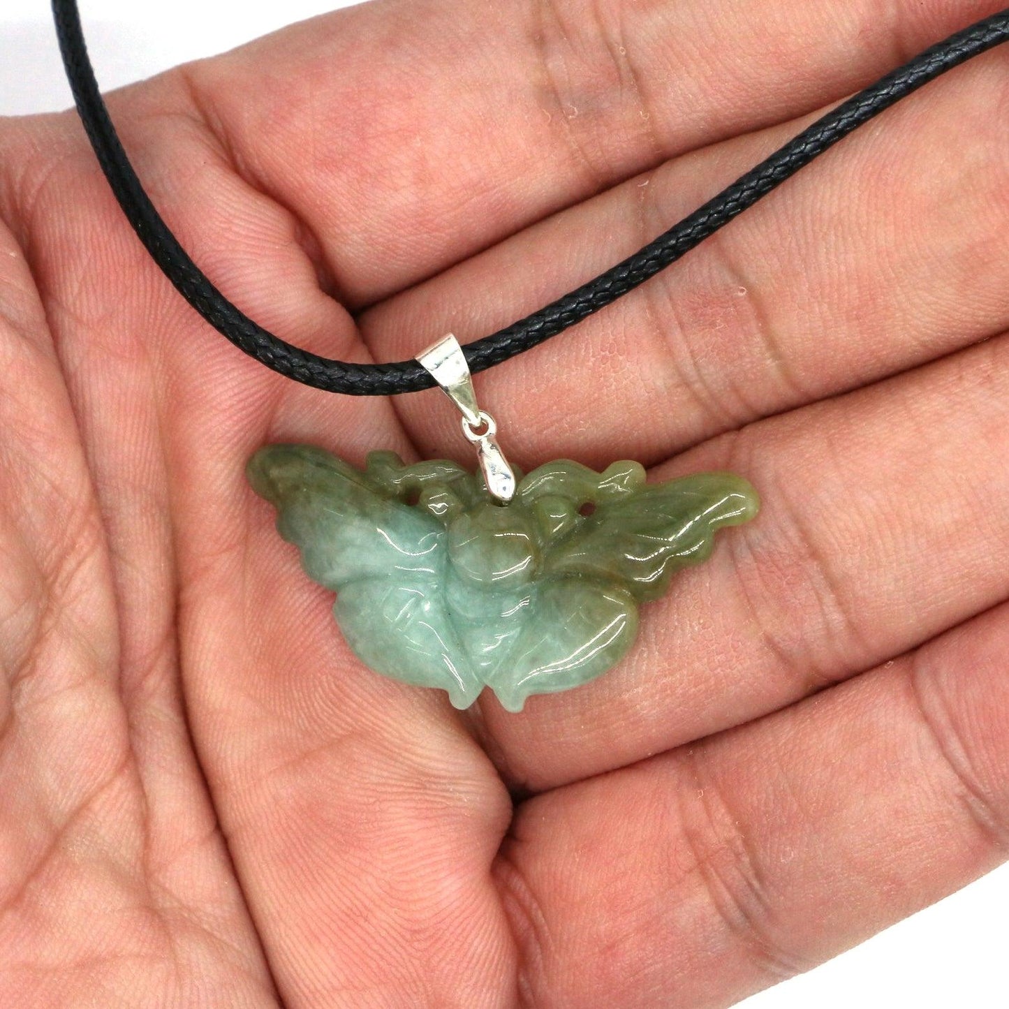 Type A Jadeite Jade Pendants Butterfly Series - Jade-collector.com