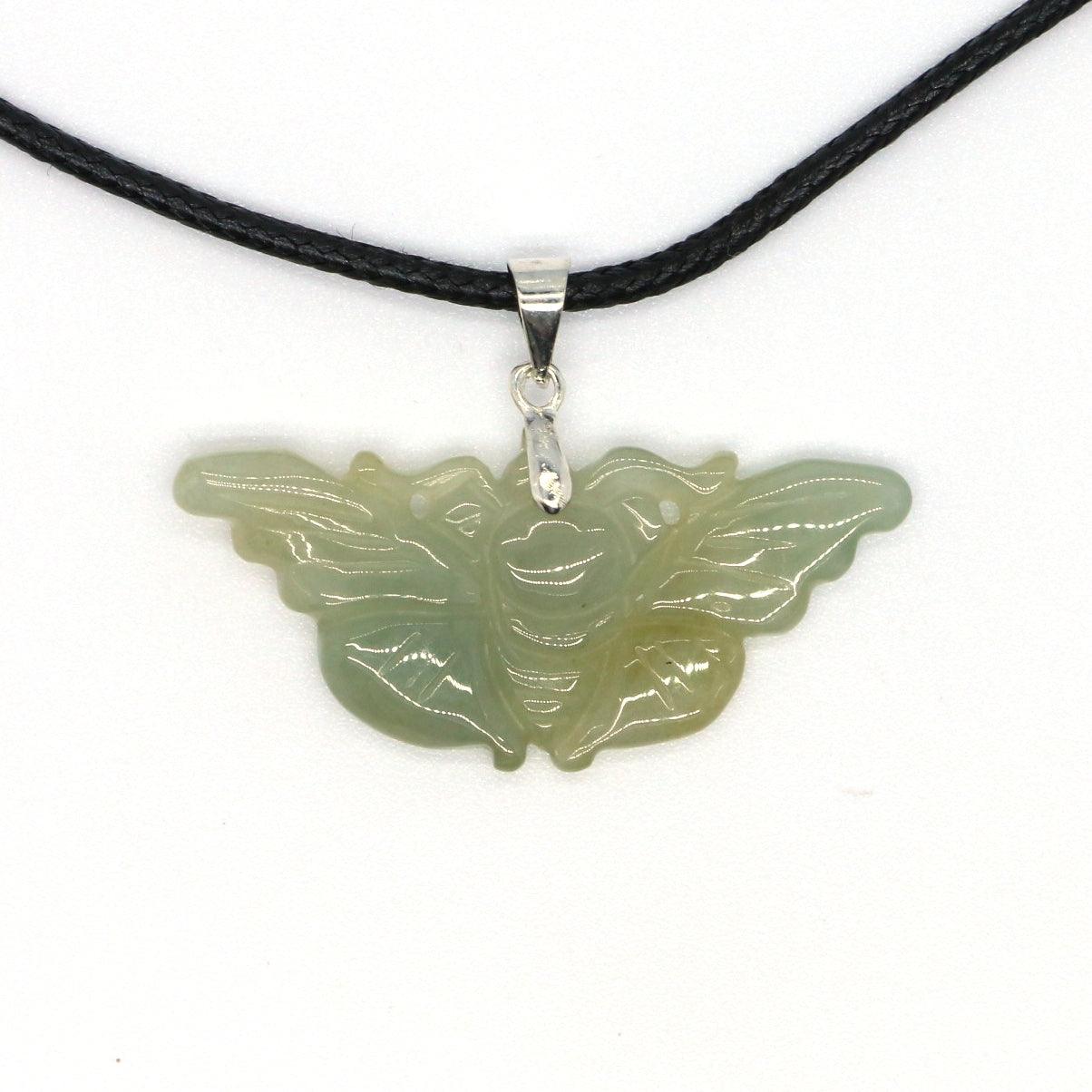 Type A Jadeite Jade Pendants Butterfly Series - Jade-collector.com