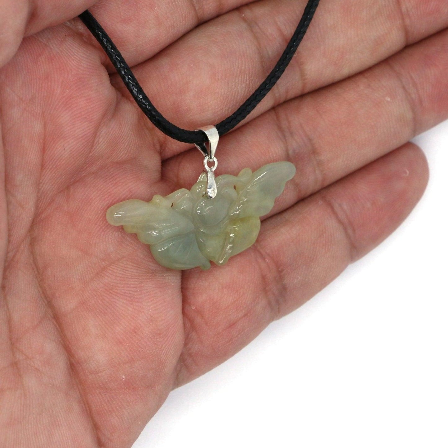 Type A Jadeite Jade Pendants Butterfly Series - Jade-collector.com